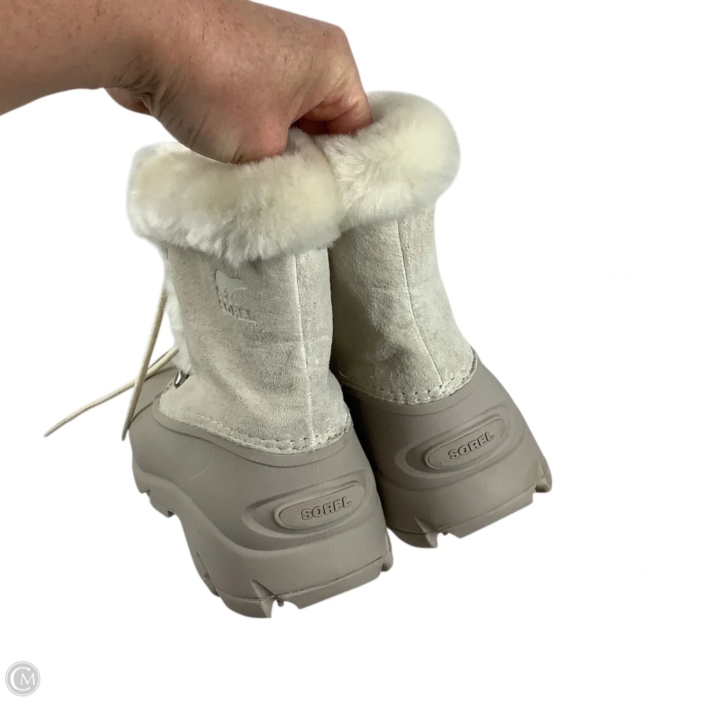Boots Snow By Sorel In Cream, Size: 9