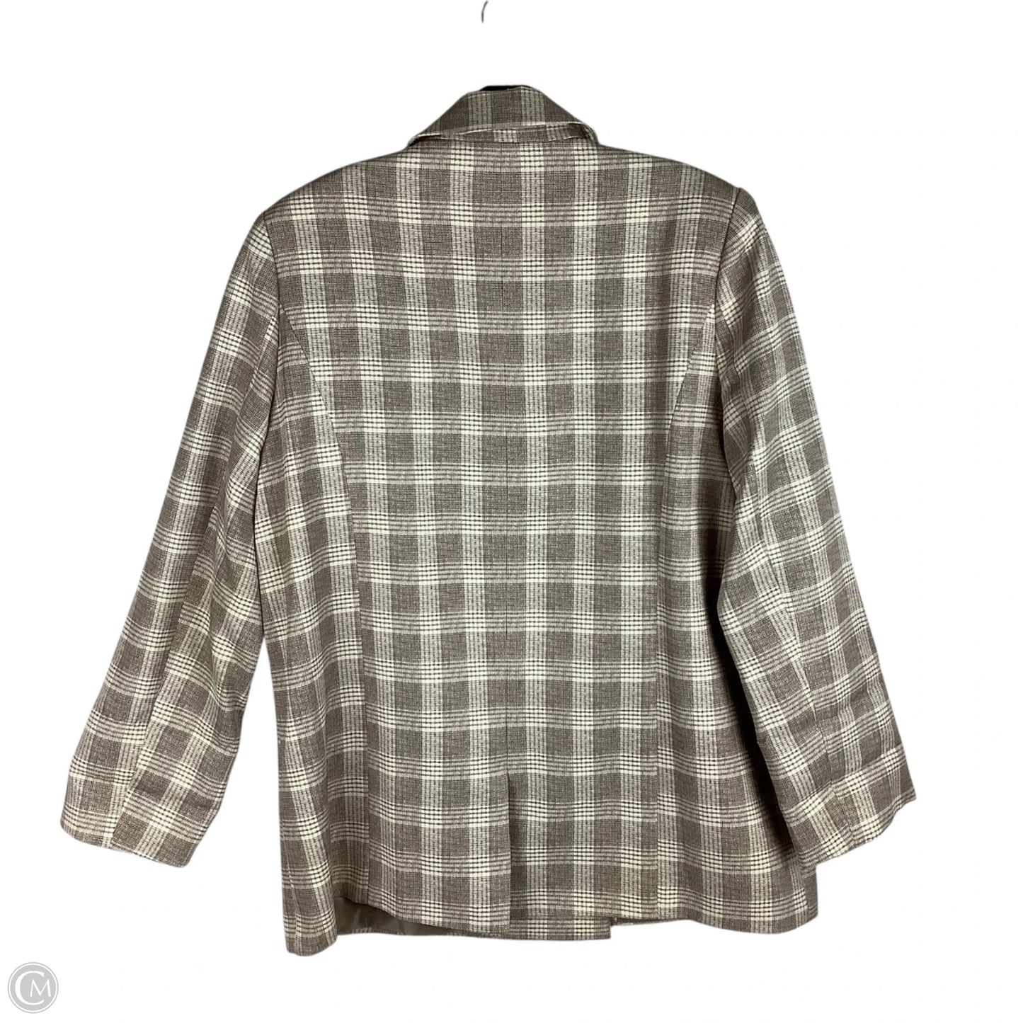 Blazer By Clothes Mentor In Brown, Size: S