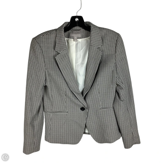 Blazer By H&m In Plaid Pattern, Size: Est. 8