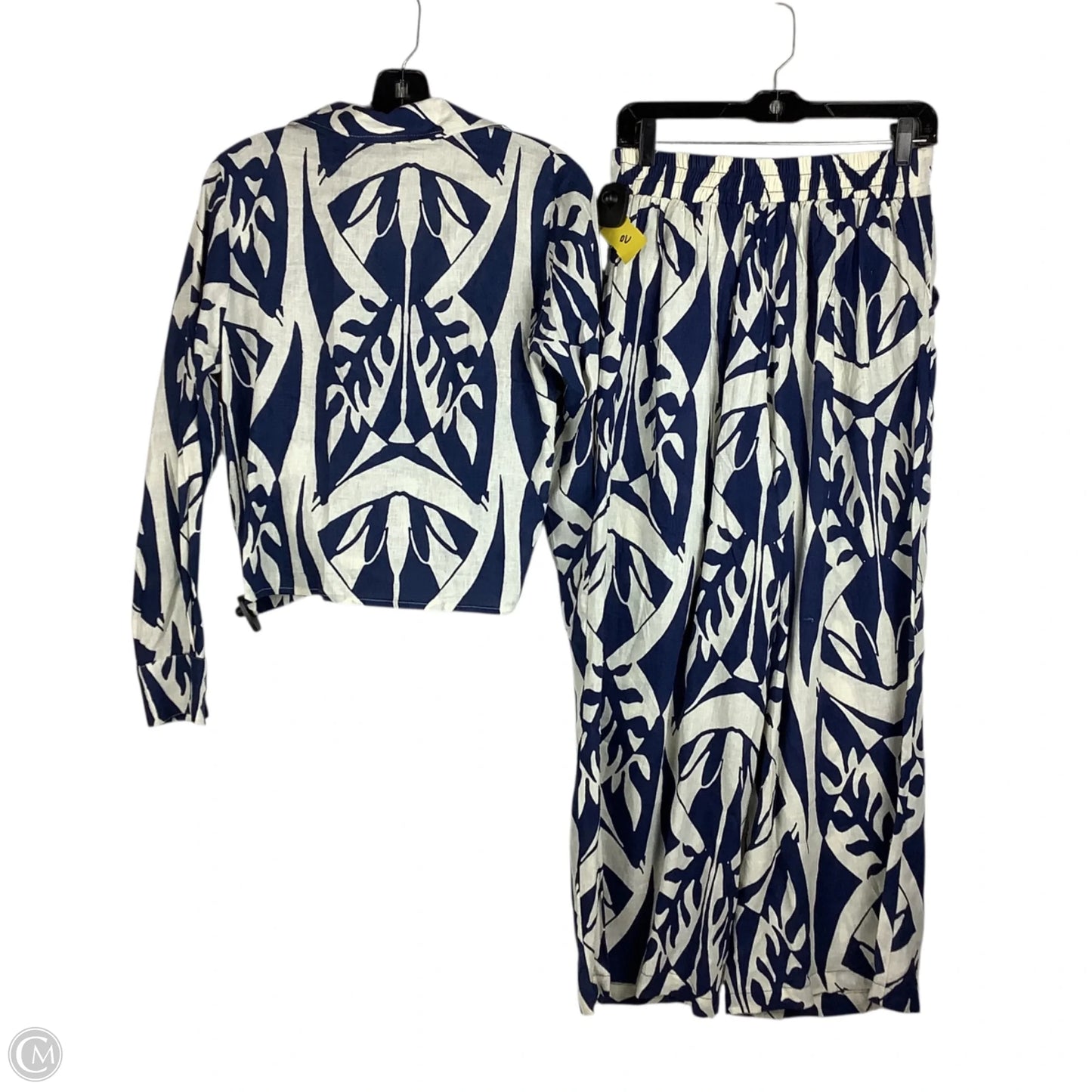 Pants Set 2pc By Rachel Zoe In Blue, Size: S
