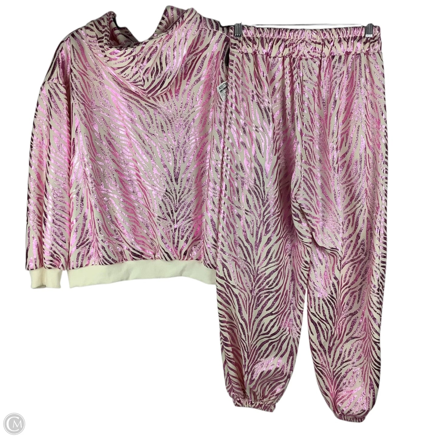 Pants Set 2pc By Cmc In Pink, Estimated Size: M