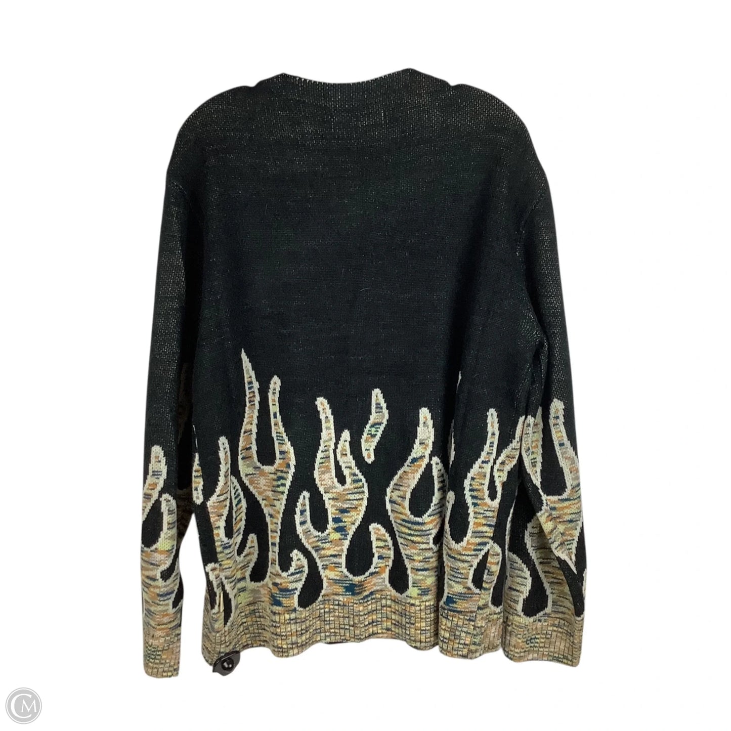 Sweater Cardigan By Urban Outfitters In Black, Size: M