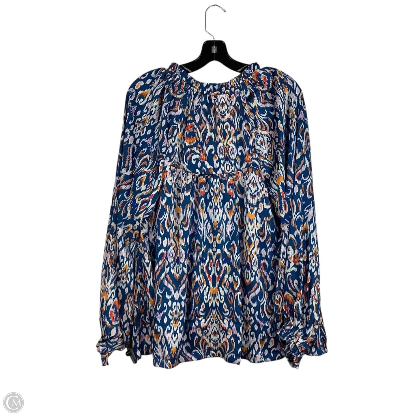 Top Long Sleeve By Umgee In Blue, Size: M