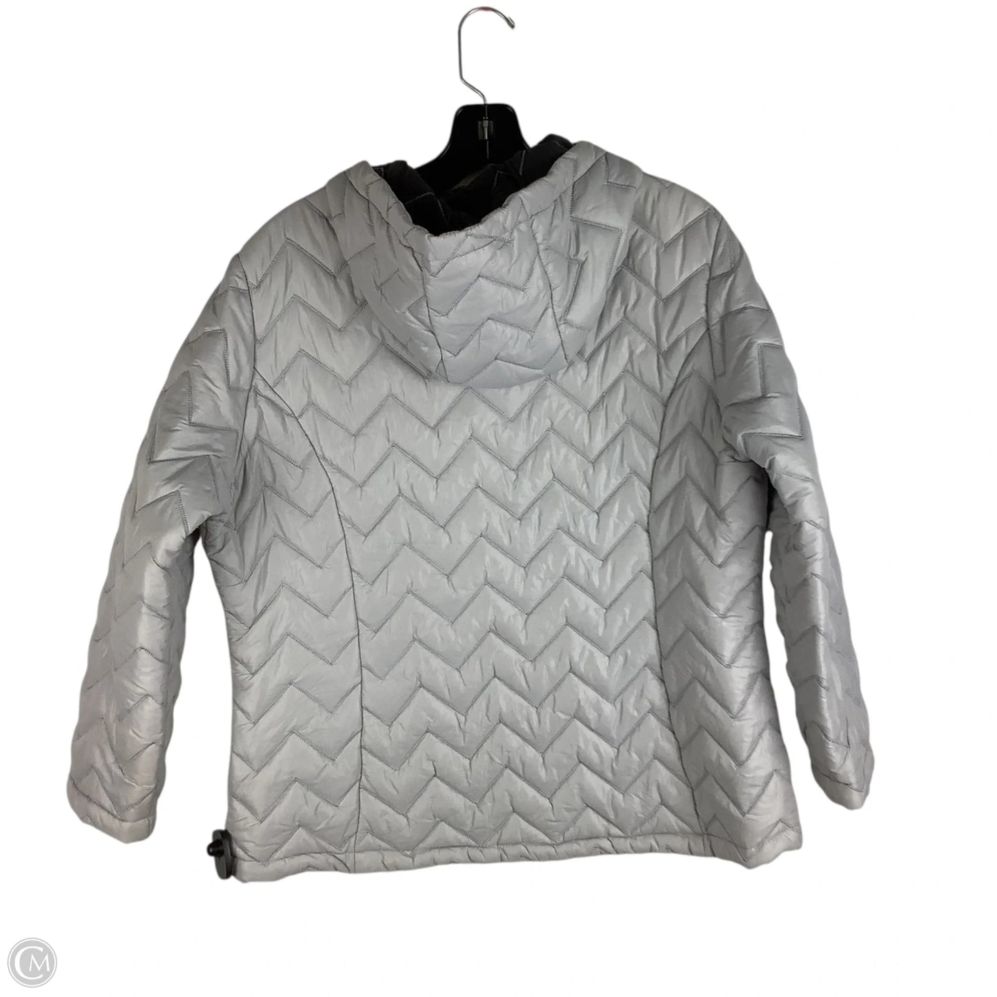 Jacket Puffer & Quilted By Free Country In Grey, Size: Xl