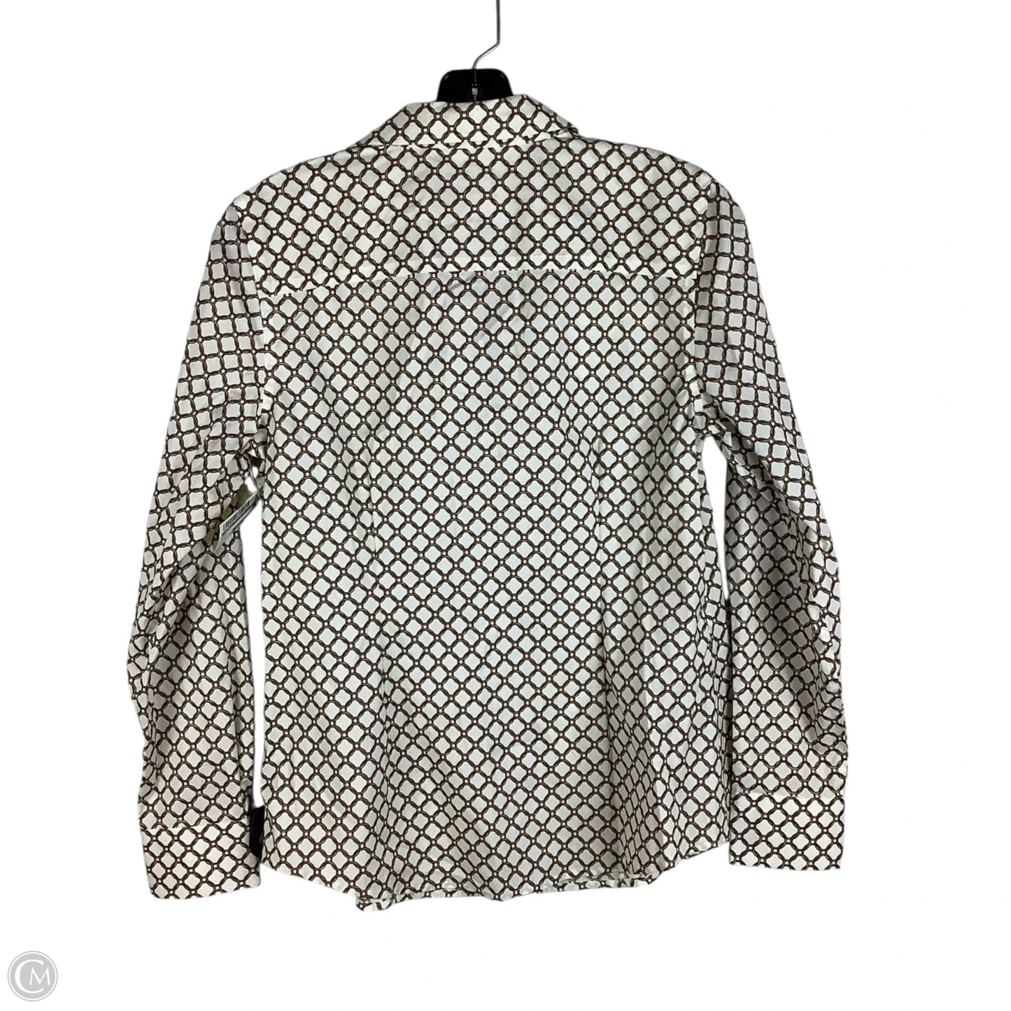 Top Long Sleeve By Talbots In Brown, Size: 4