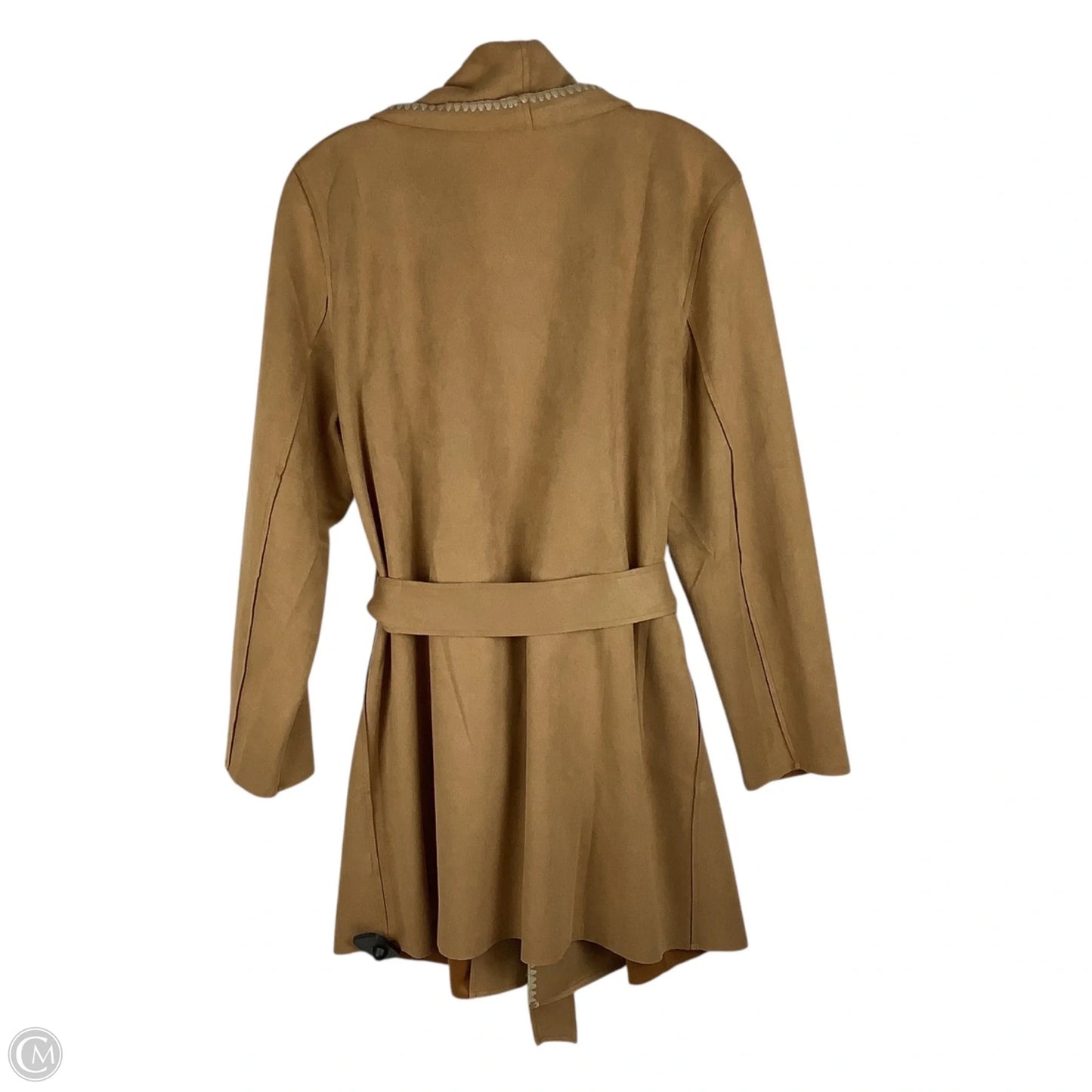 Sweater Cardigan By Clothes Mentor In Brown, Size: Xxl