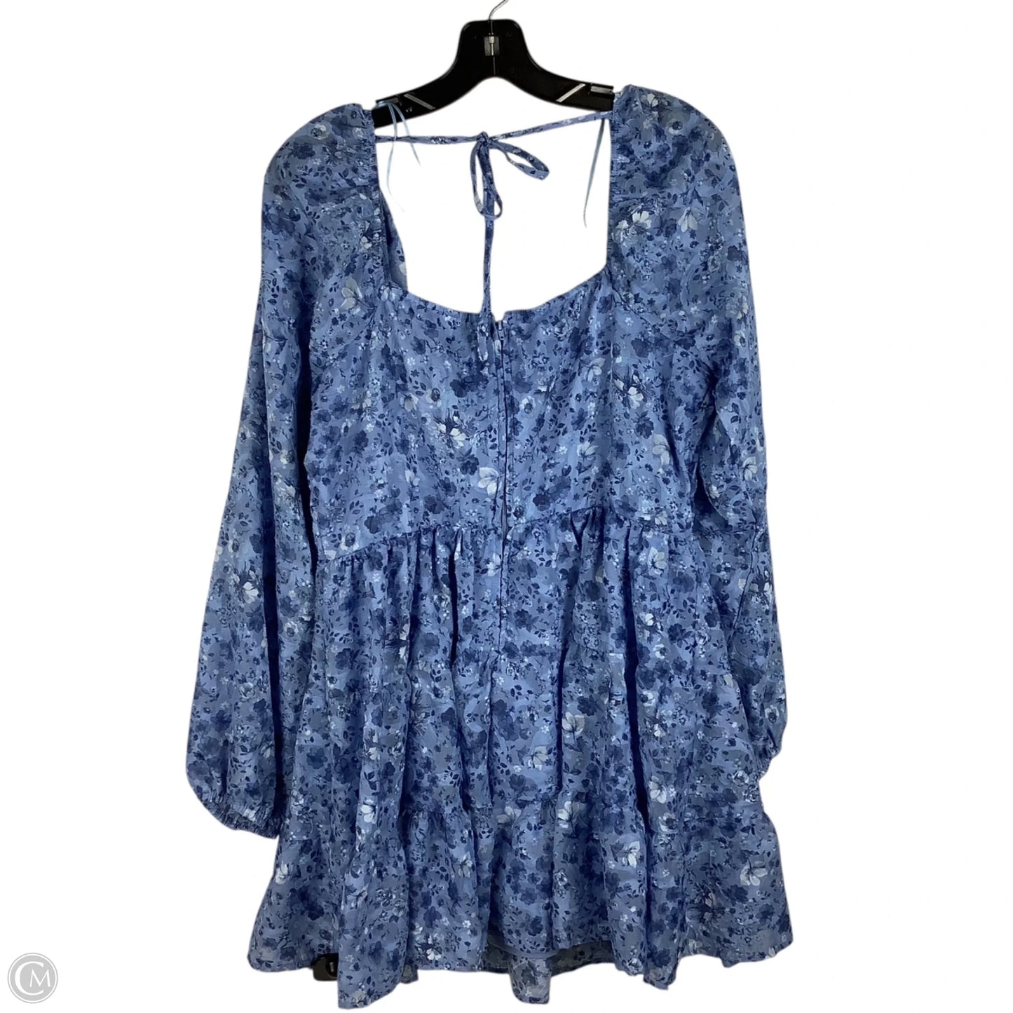 Dress Party Short By Francesca's In Blue, Size: Xl