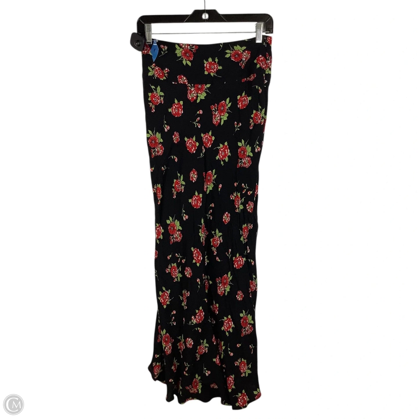 Skirt Maxi By Zara In Floral Print, Size: S