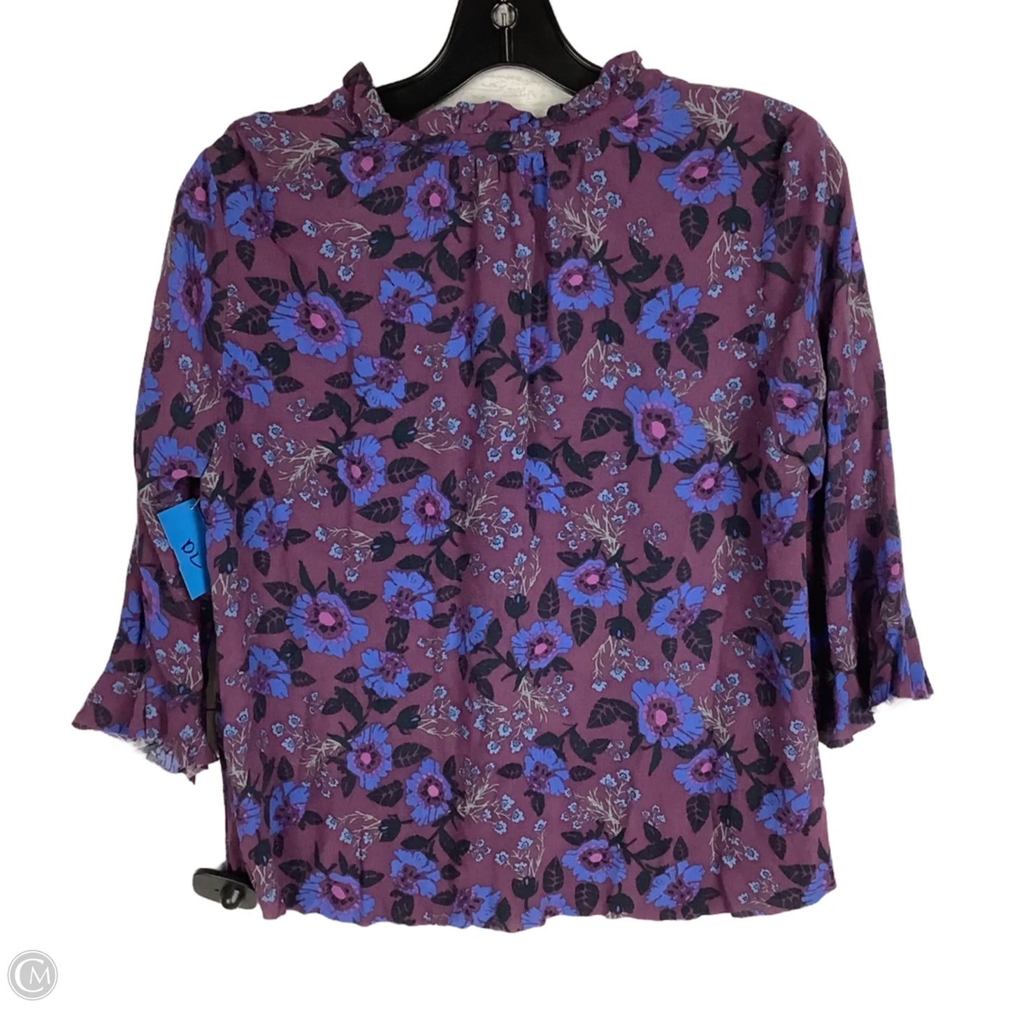 Top Long Sleeve By Free People In Purple, Size: Xs