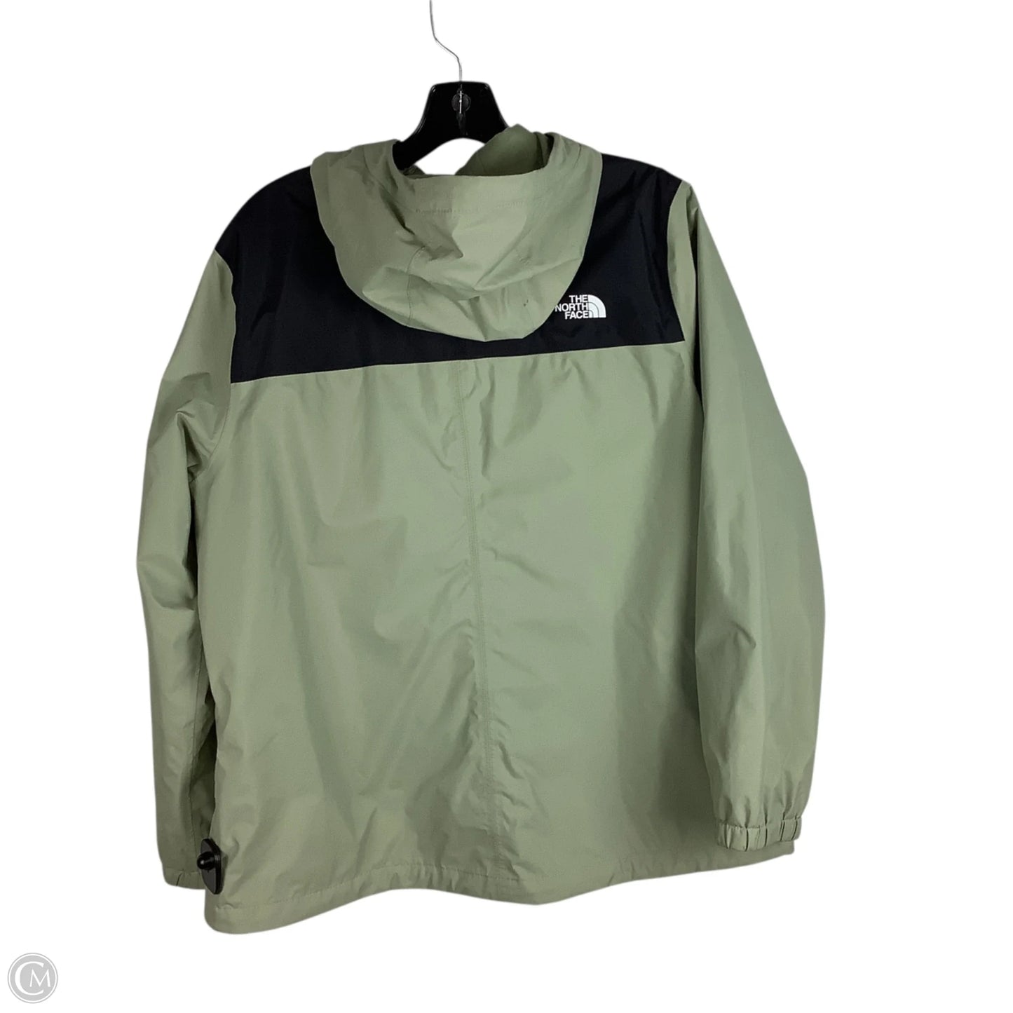 Jacket Windbreaker By The North Face In Green, Size: Xl