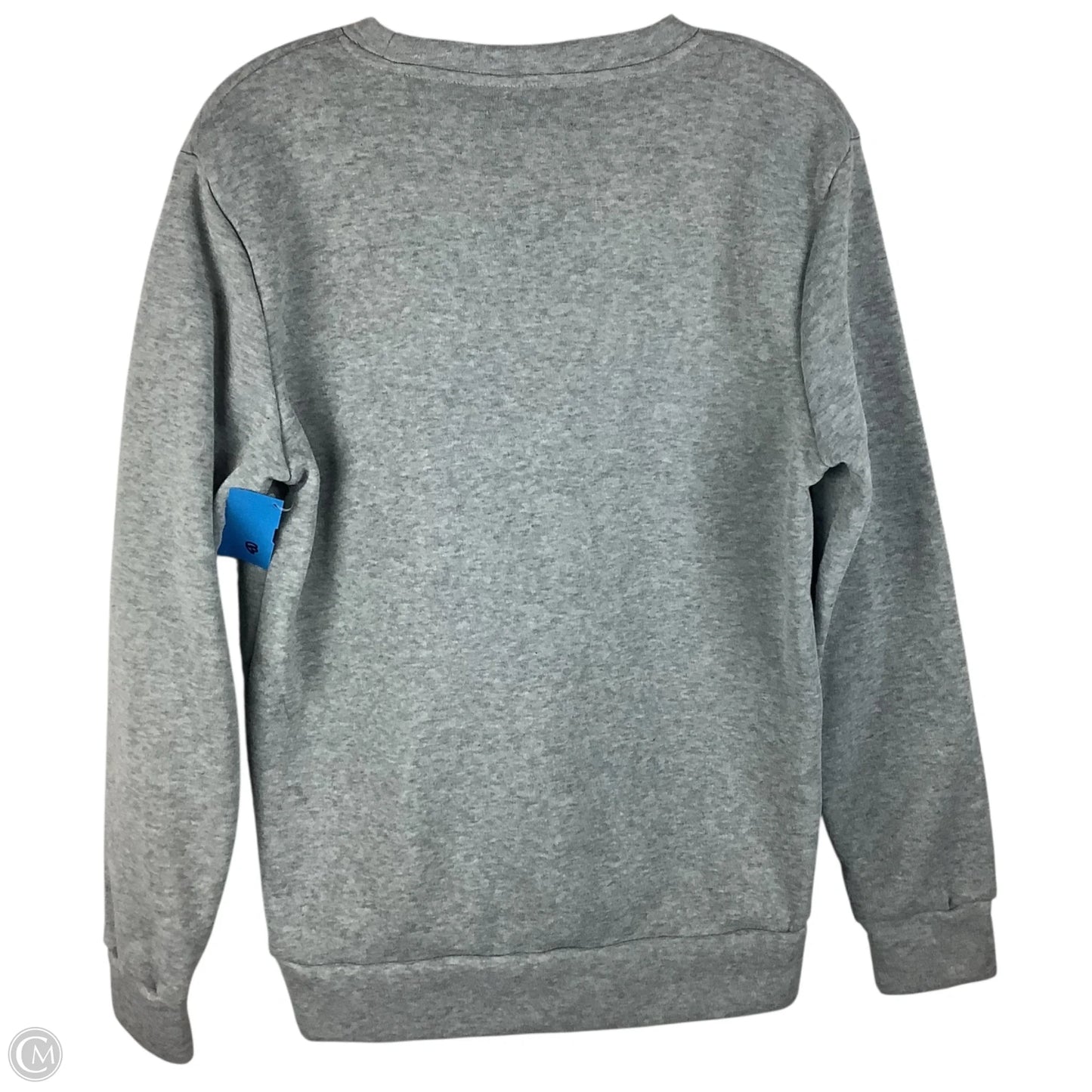 Sweatshirt Crewneck By Clothes Mentor In Grey, Size: M