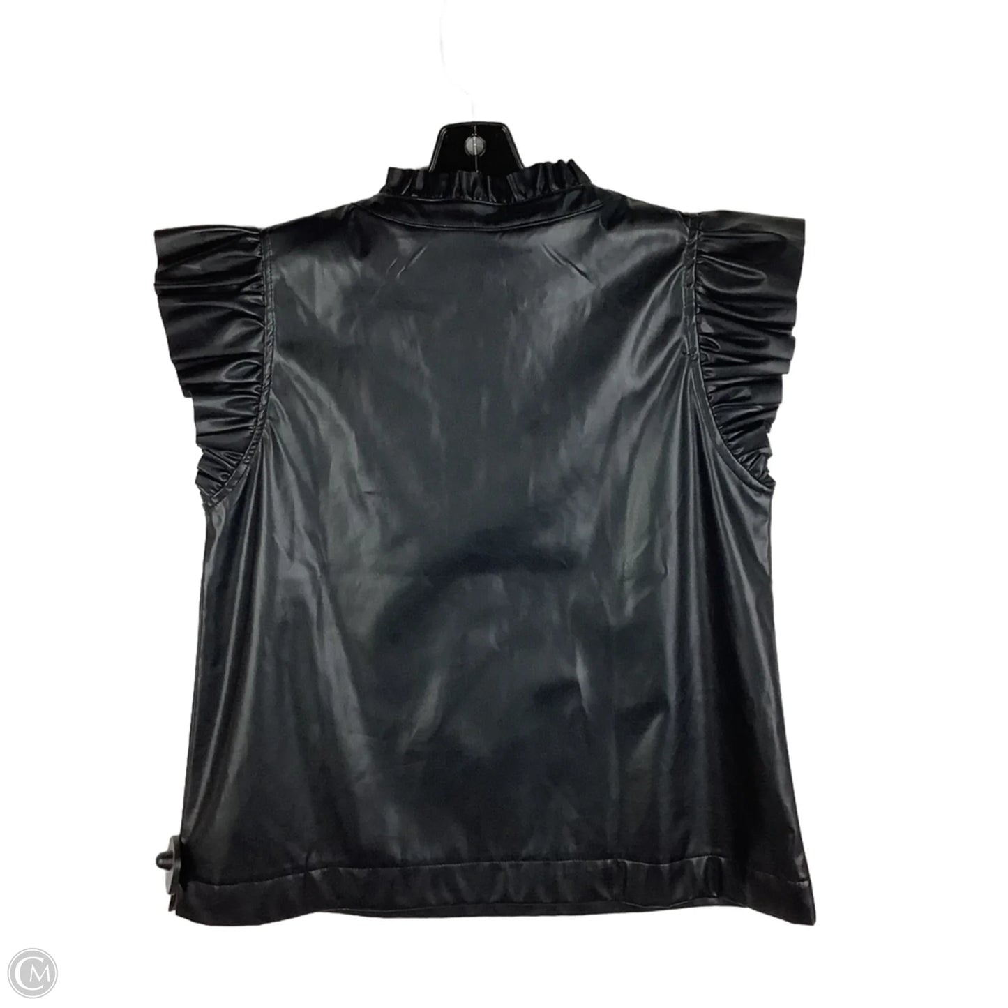 Top Short Sleeve By Jodifl In Black, Size: M