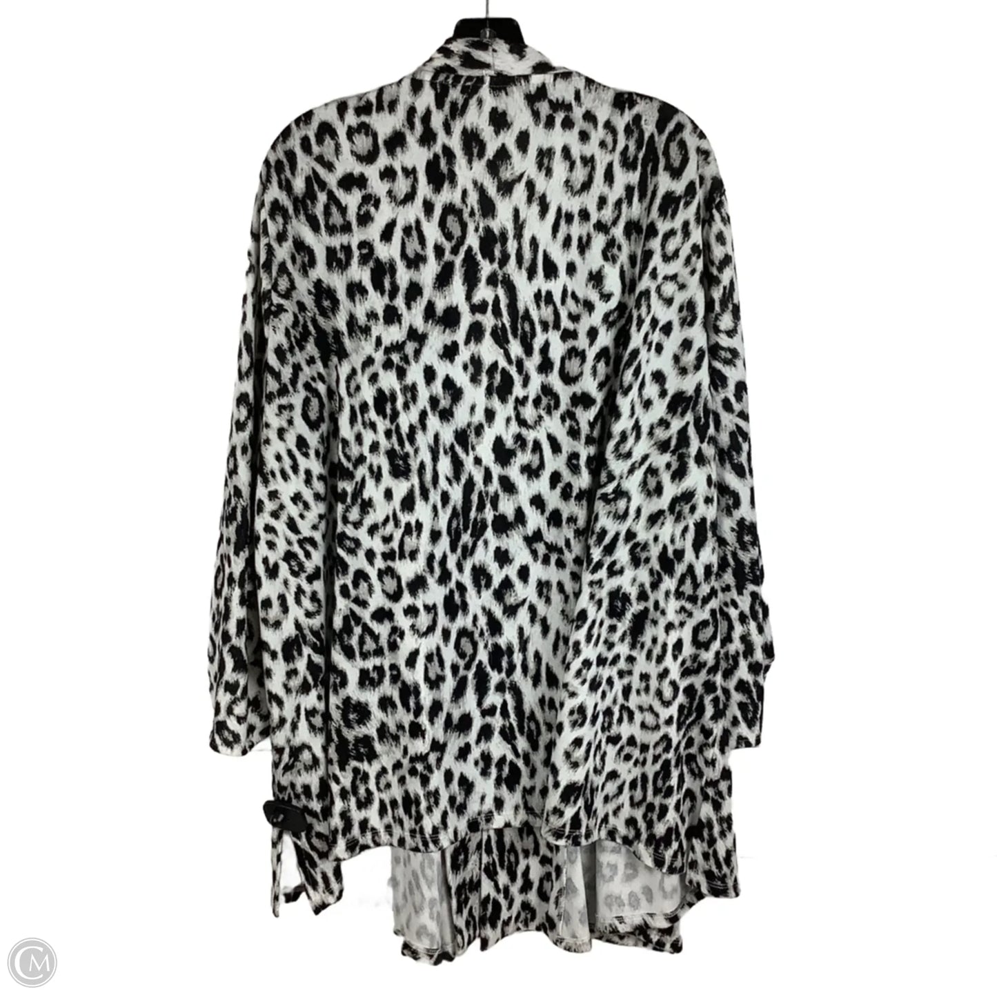 Cardigan By Multiples In Animal Print, Size: 3x