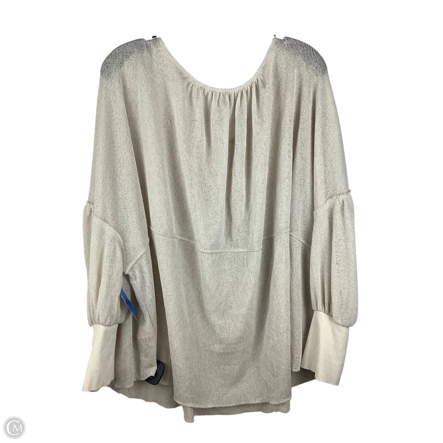 Top Long Sleeve By Free People In Cream, Size: L
