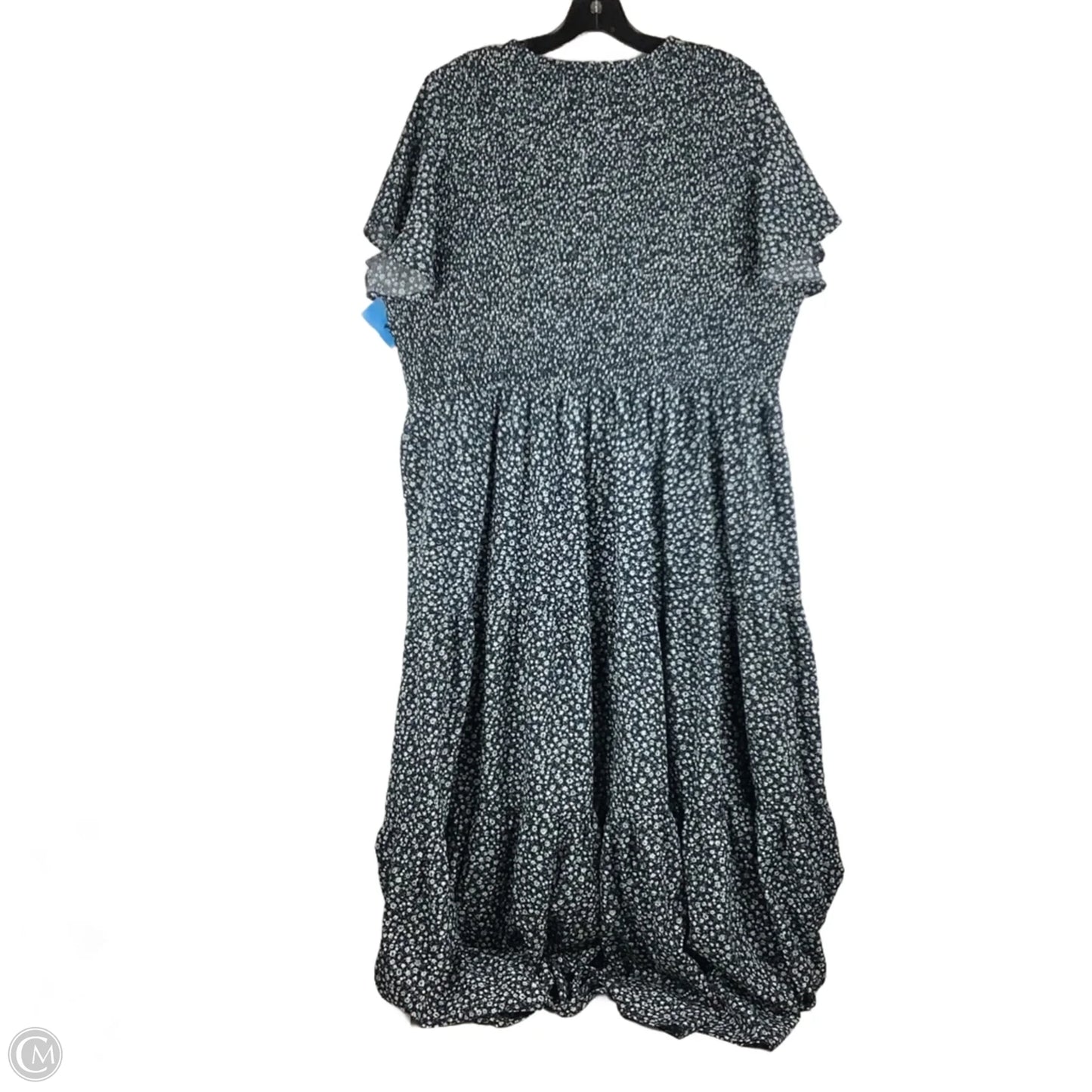 Dress Casual Maxi By Clothes Mentor In Blue, Size: 3x