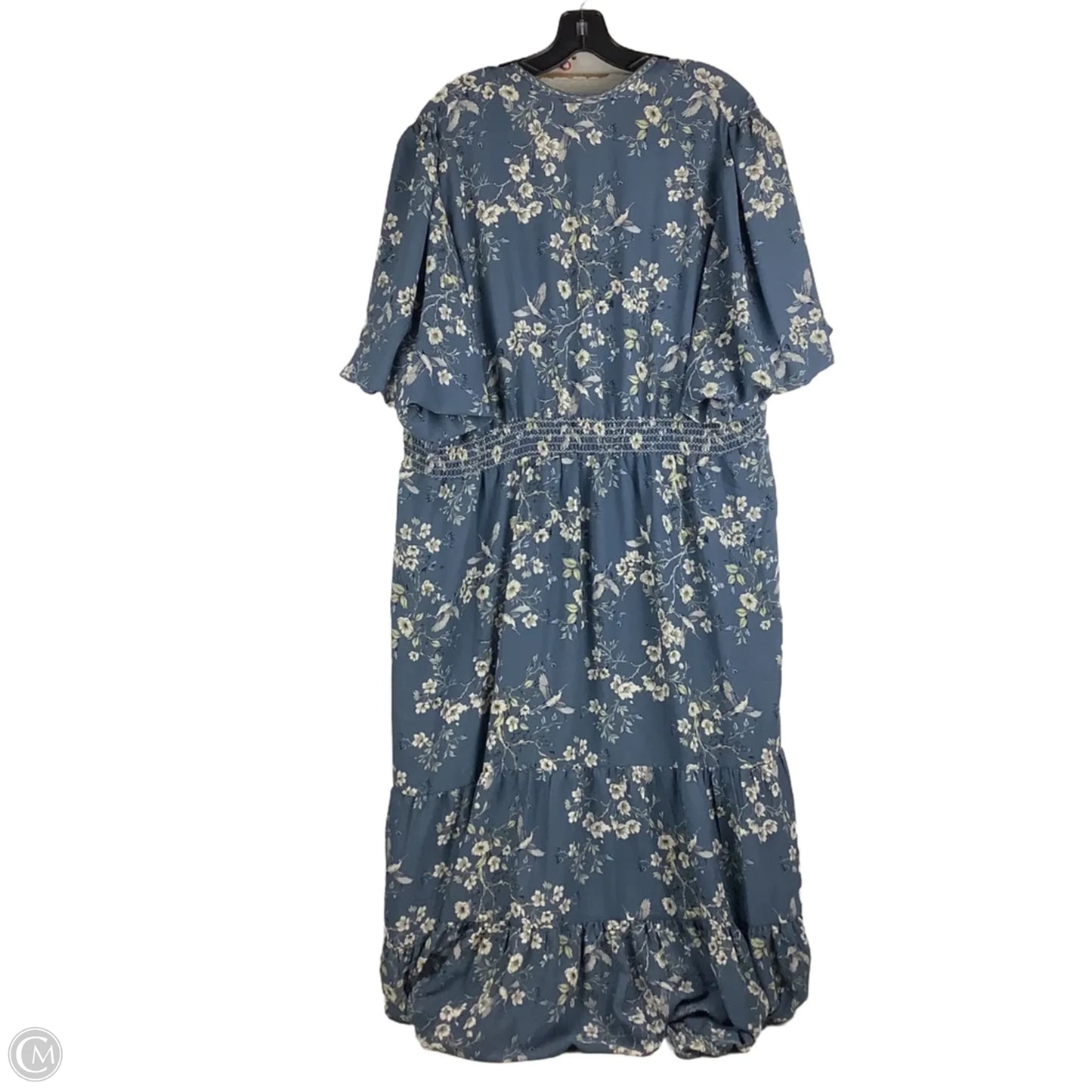 Dress Party Long By Max Studio In Blue, Size: 2x