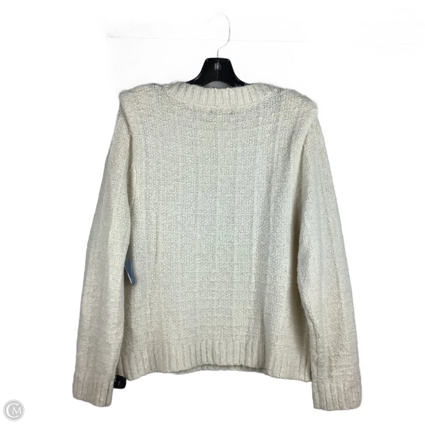 Sweater By Evereve In Cream, Size: L