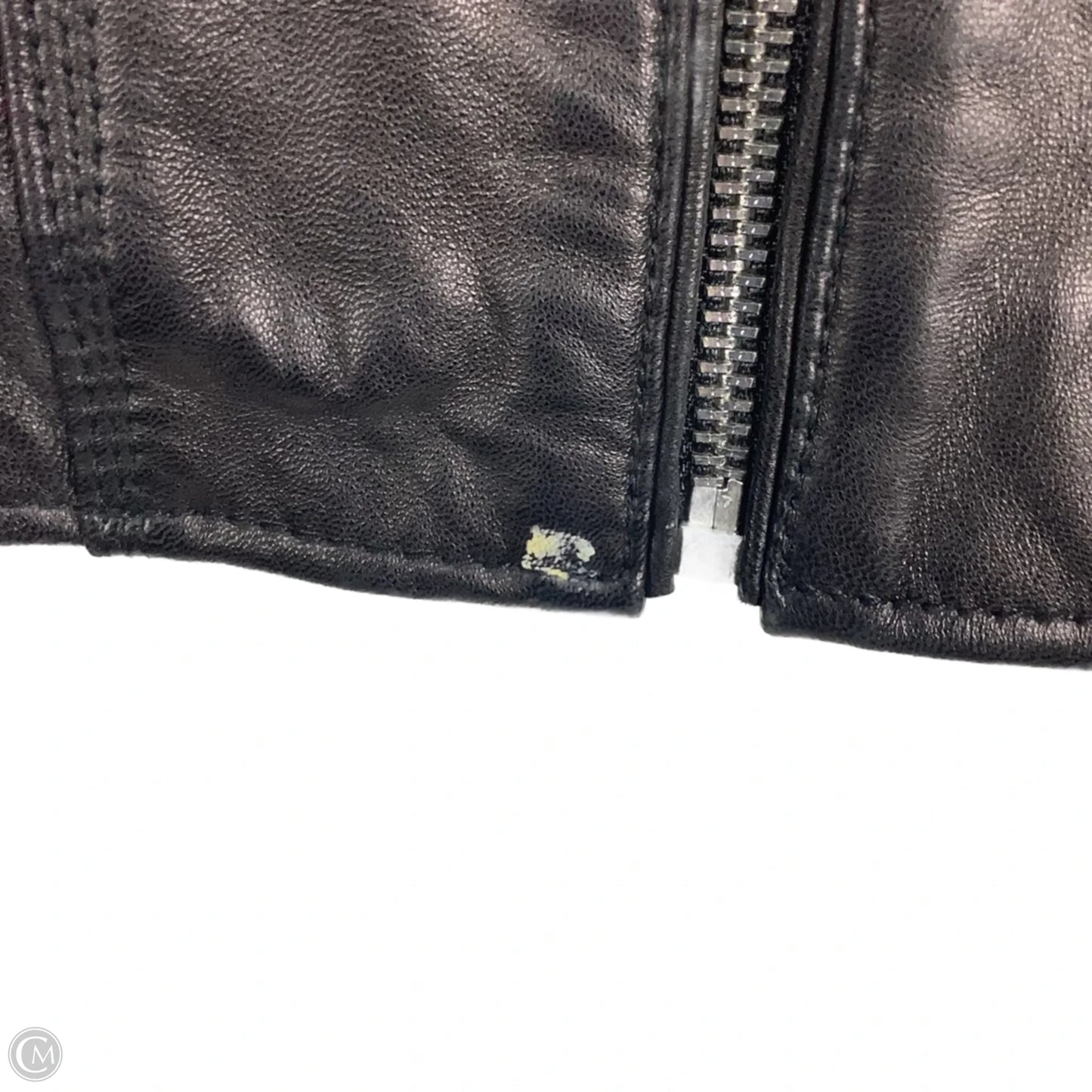 Jacket Leather By Michael By Michael Kors In Black, Size: Xl
