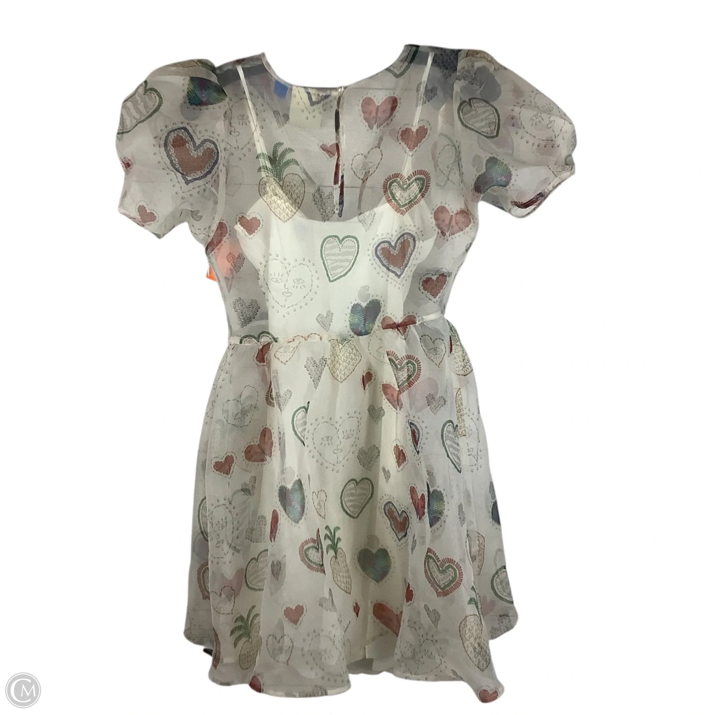 Dress Party Short By Farm Rio In Cream, Size: Xs