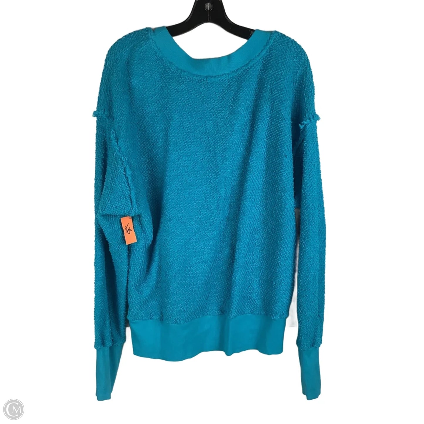 Sweatshirt Crewneck By T.la In Blue, Size: Xl