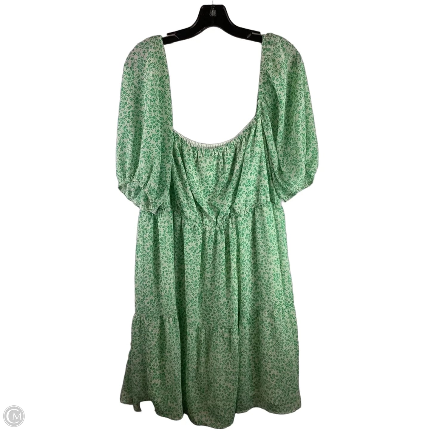 Dress Casual Short By Nasty Gal In Green, Size: 18