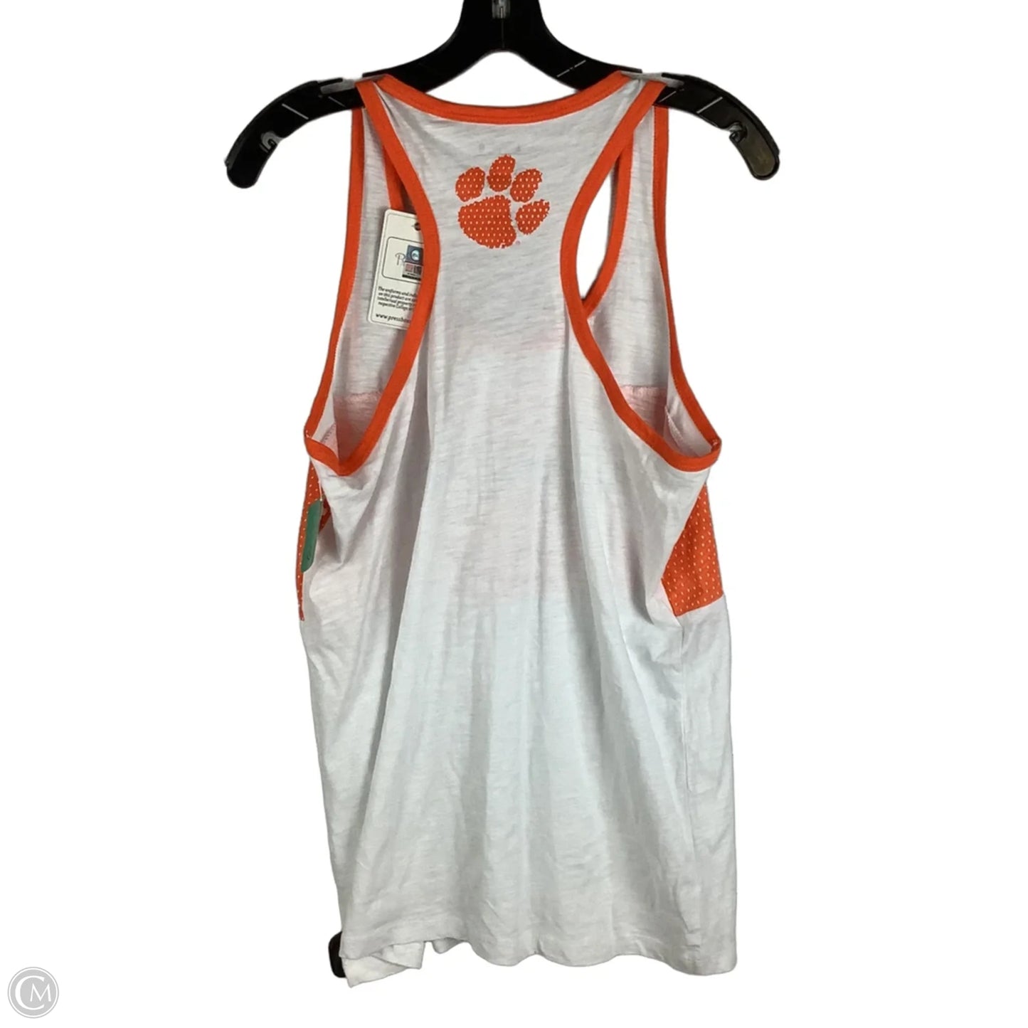Top Sleeveless By Pressbox In Orange, Size: L
