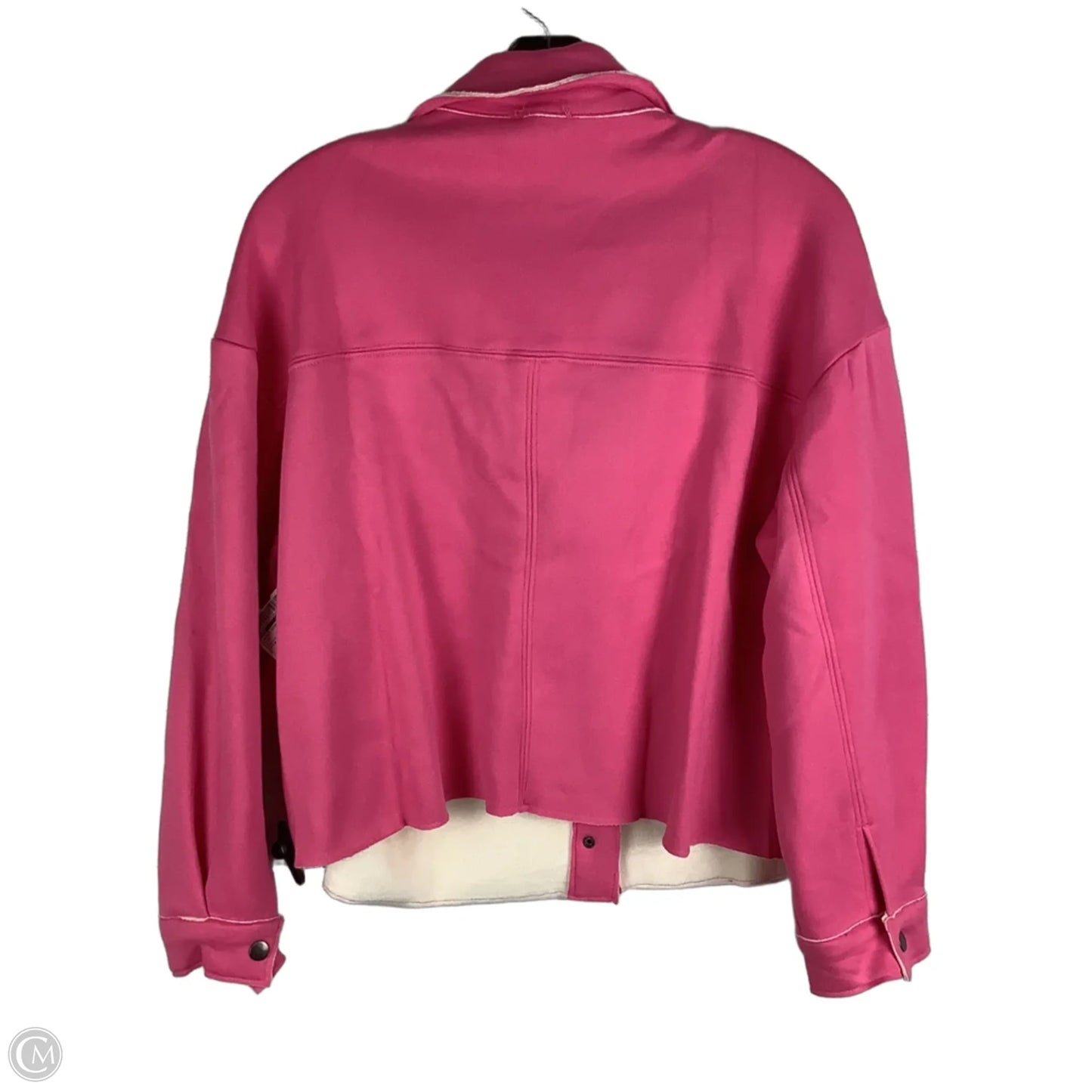 Jacket Other By Oddi In Pink, Size: M