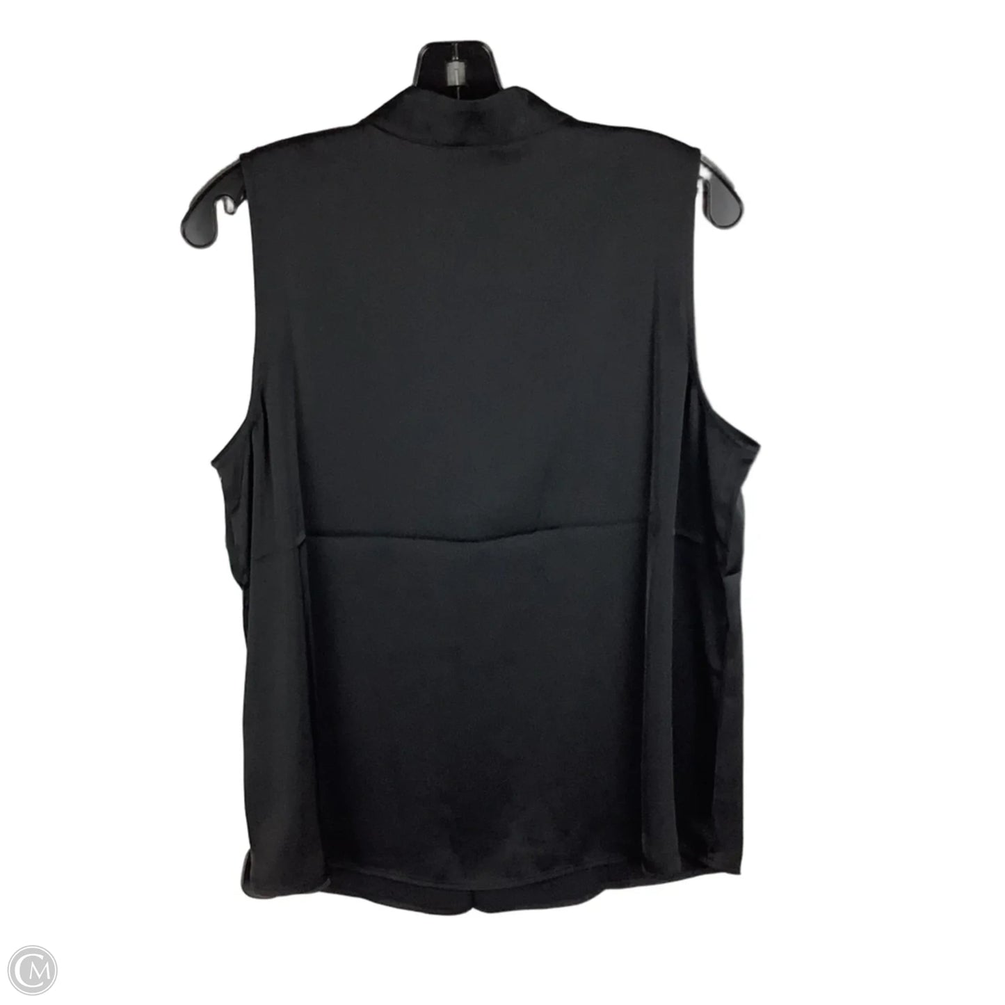 Top Sleeveless By Cabi In Black, Size: M