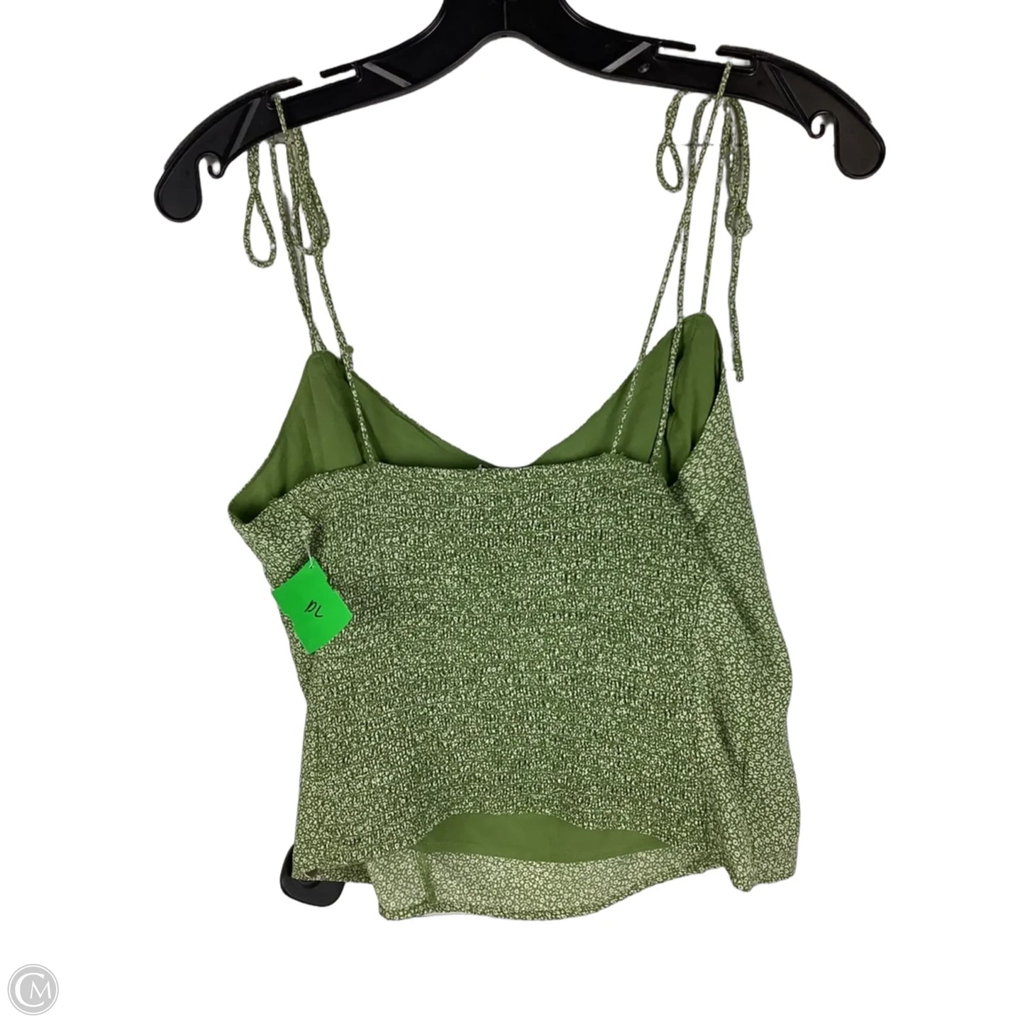 Top Sleeveless By Abercrombie And Fitch In Green, Size: M