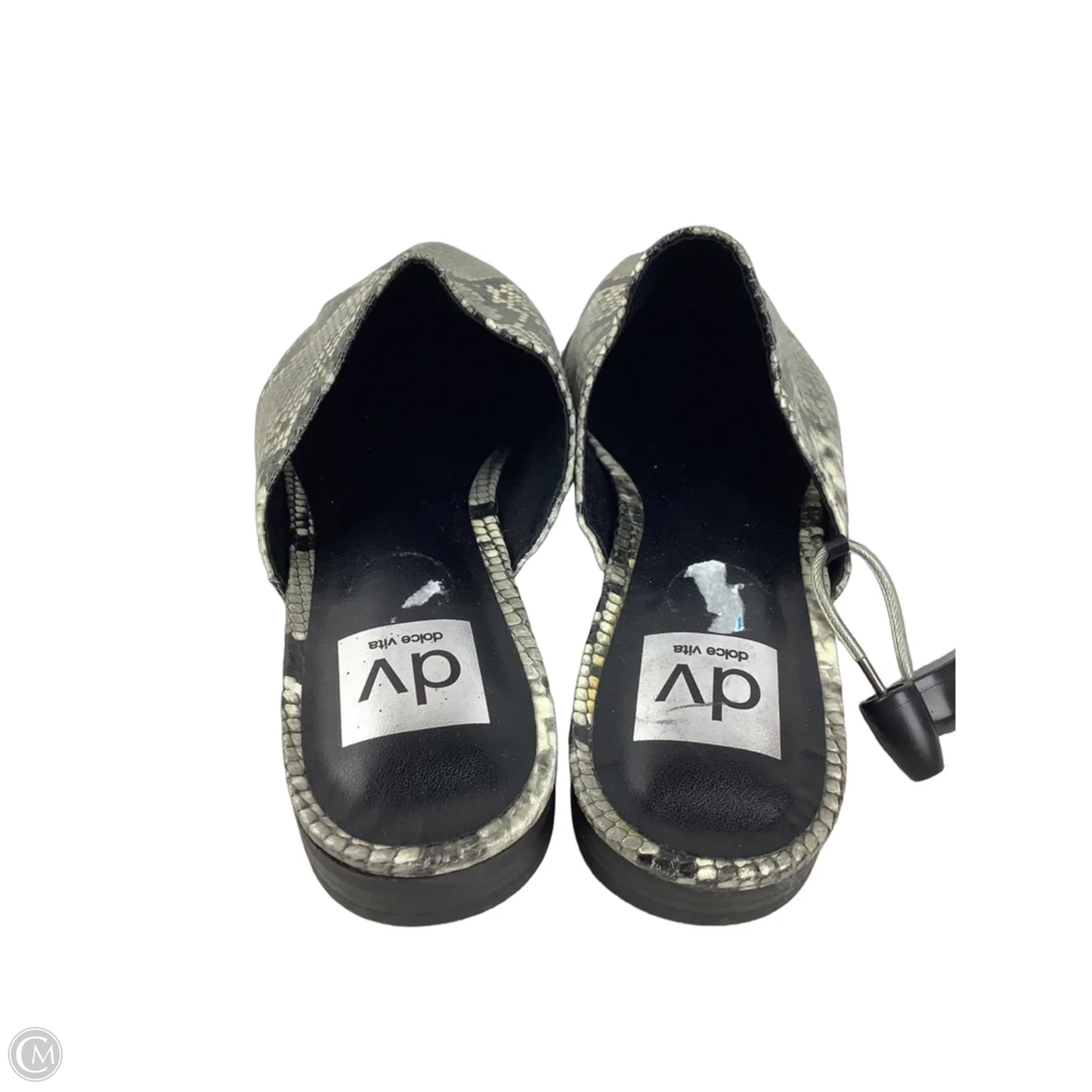 Sandals Flats By Dolce Vita In Snakeskin Print, Size: 7.5