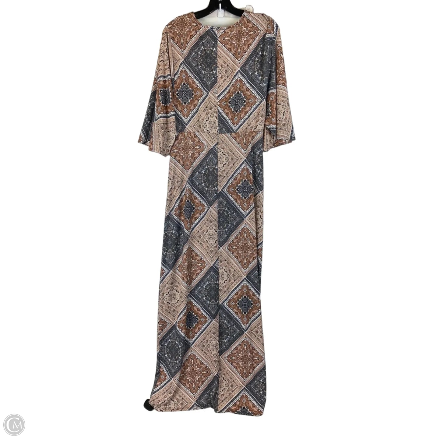 Dress Casual Maxi By Venus In Tan, Size: M