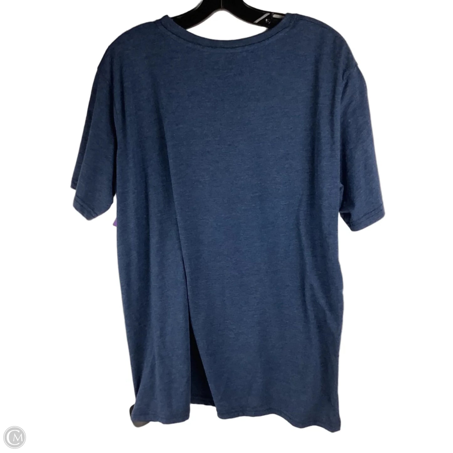 Top Short Sleeve By Clothes Mentor In Blue, Size: Xl