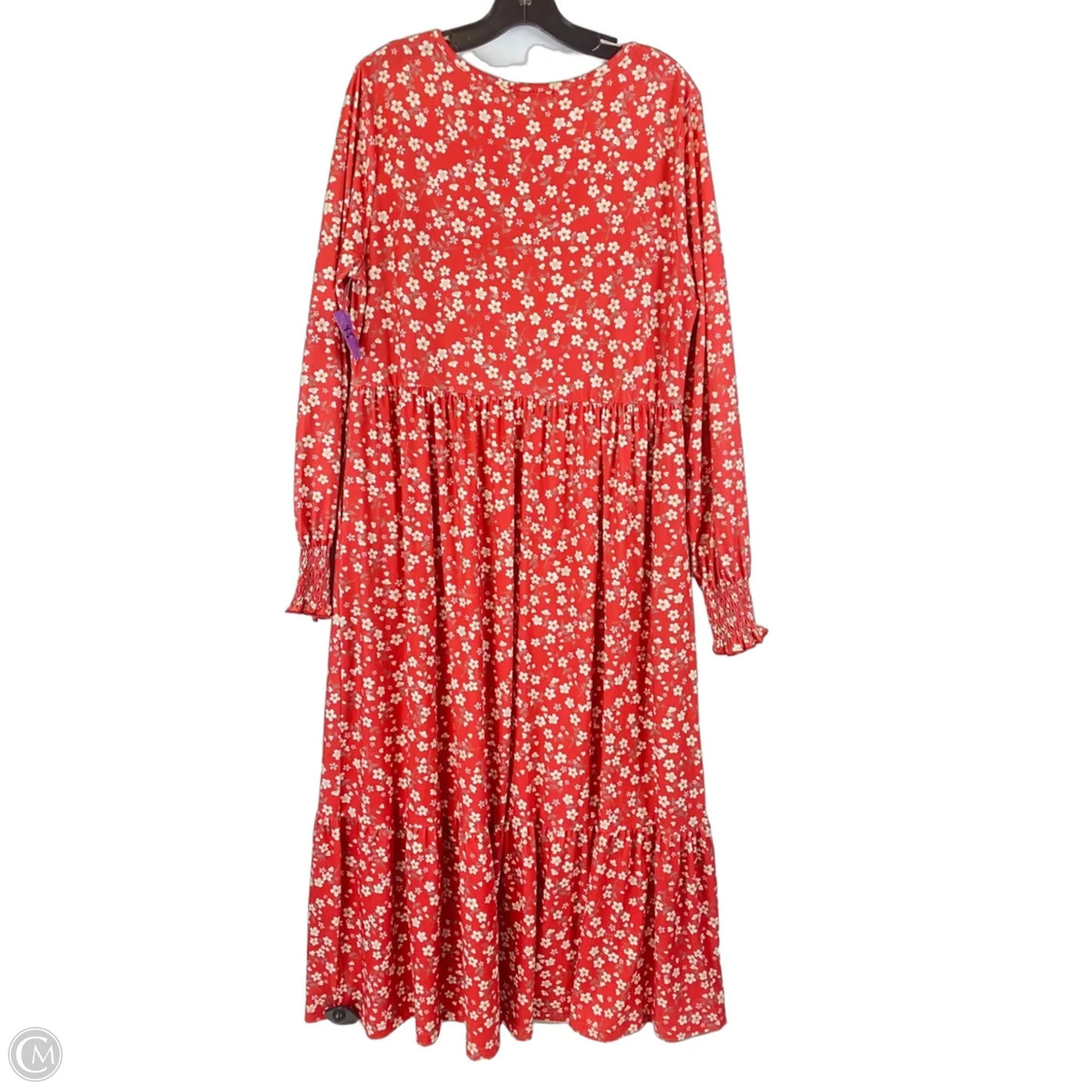 Dress Casual Maxi By Clothes Mentor In Red, Size: L