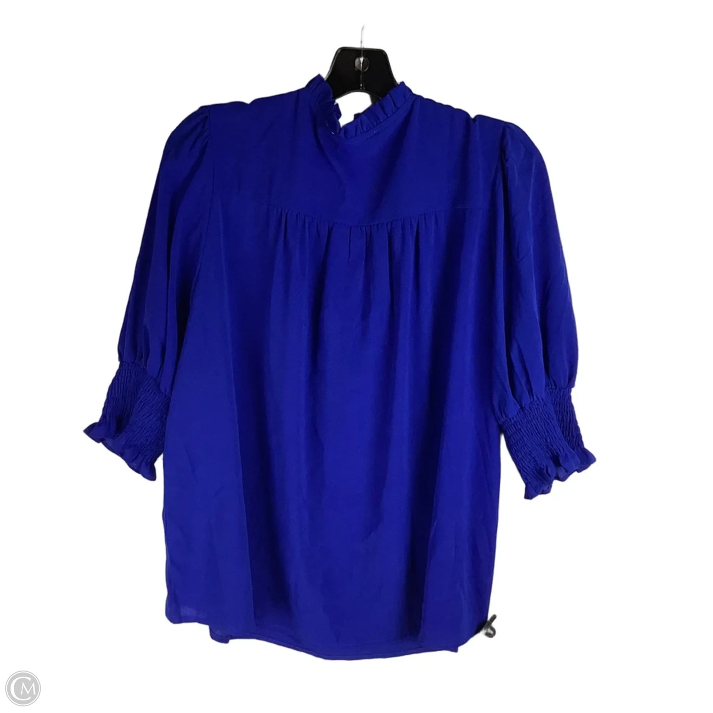 Top Short Sleeve By Vine & Love In Blue, Size: M