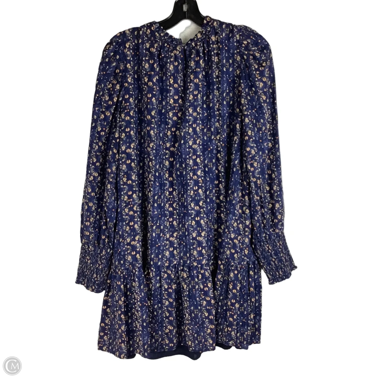 Dress Casual Midi By Marie Oliver In Blue, Size: Xl
