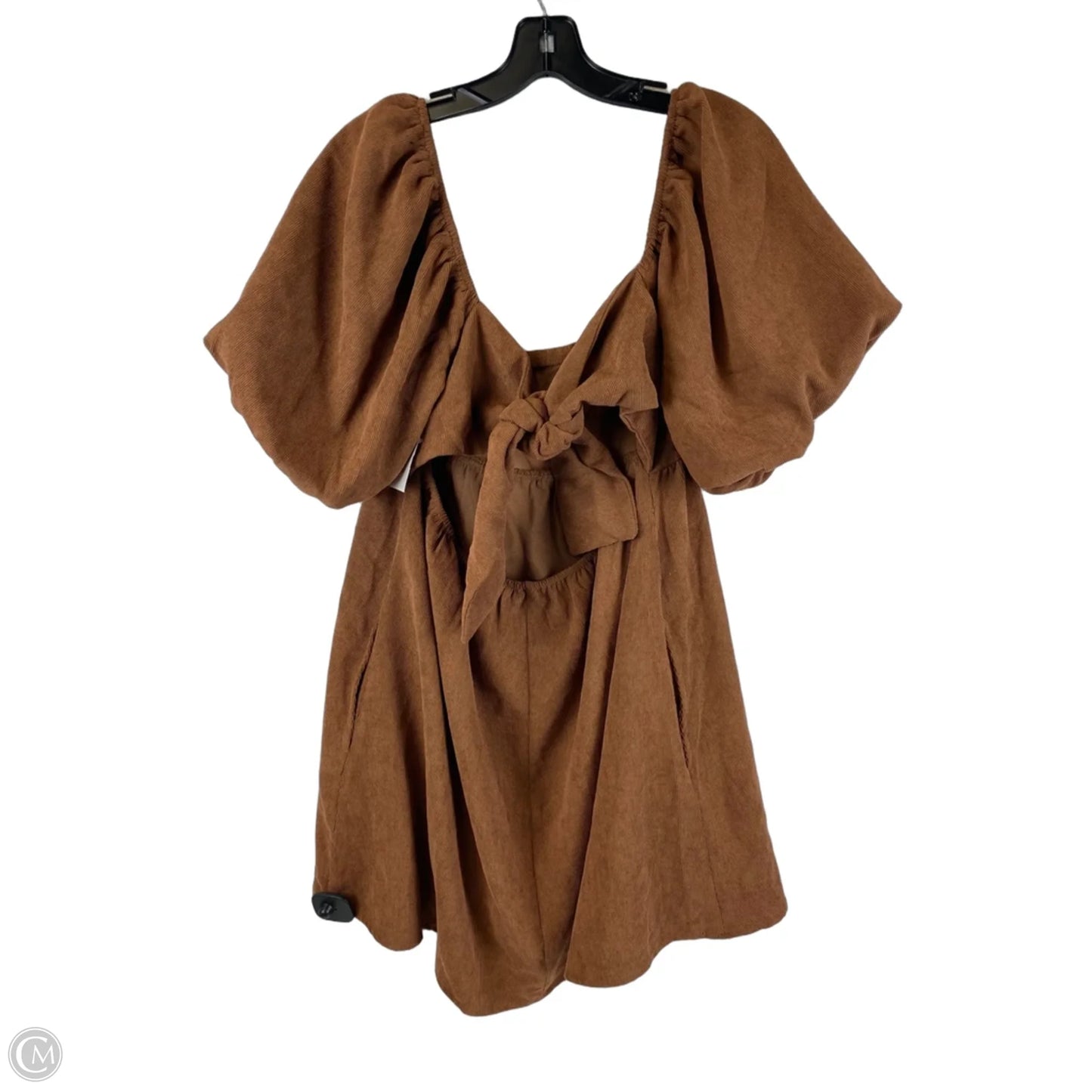 Dress Casual Short By Blue Rain In Brown, Size: L