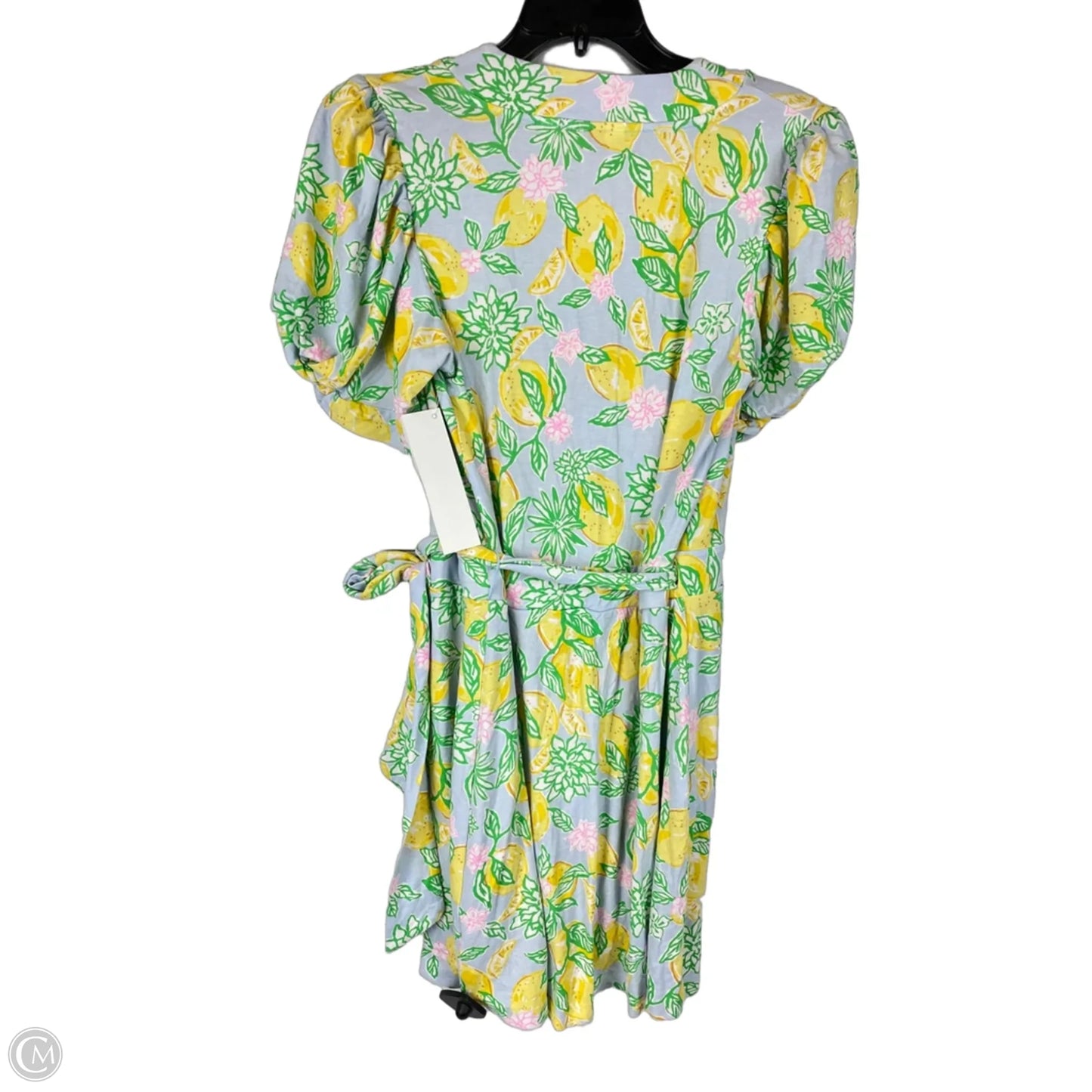 Romper Designer By Lilly Pulitzer In Green & Yellow, Size: M