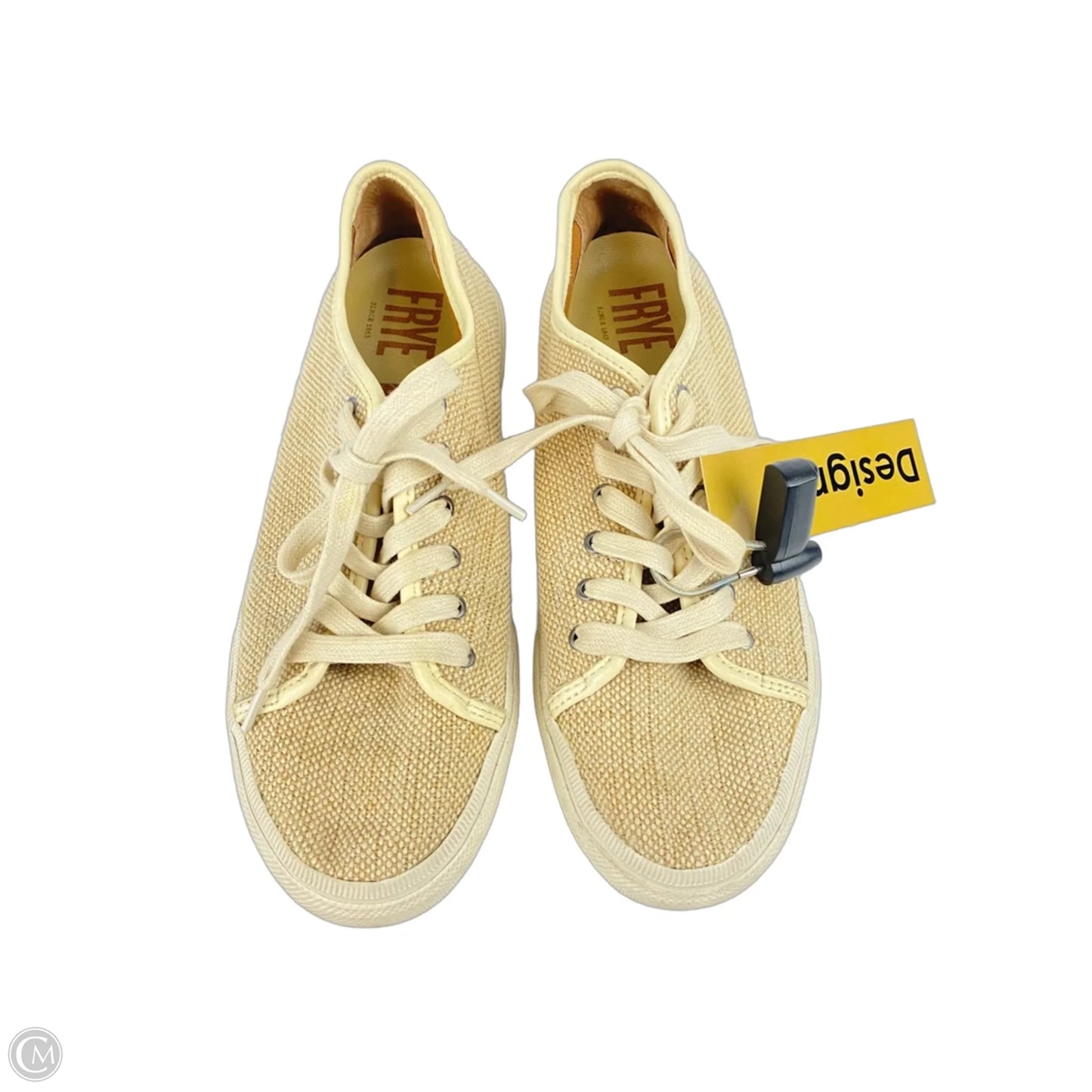 Shoes Designer By Frye In Cream, Size: 8