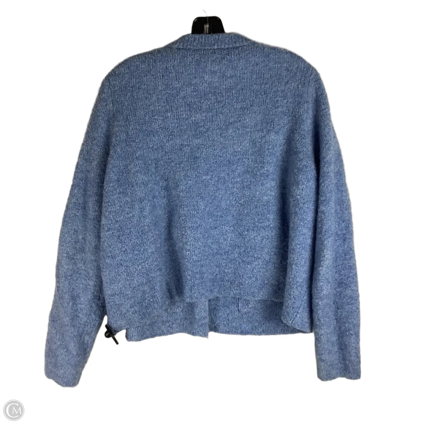 Sweater Cardigan By J. Crew In Blue, Size: L