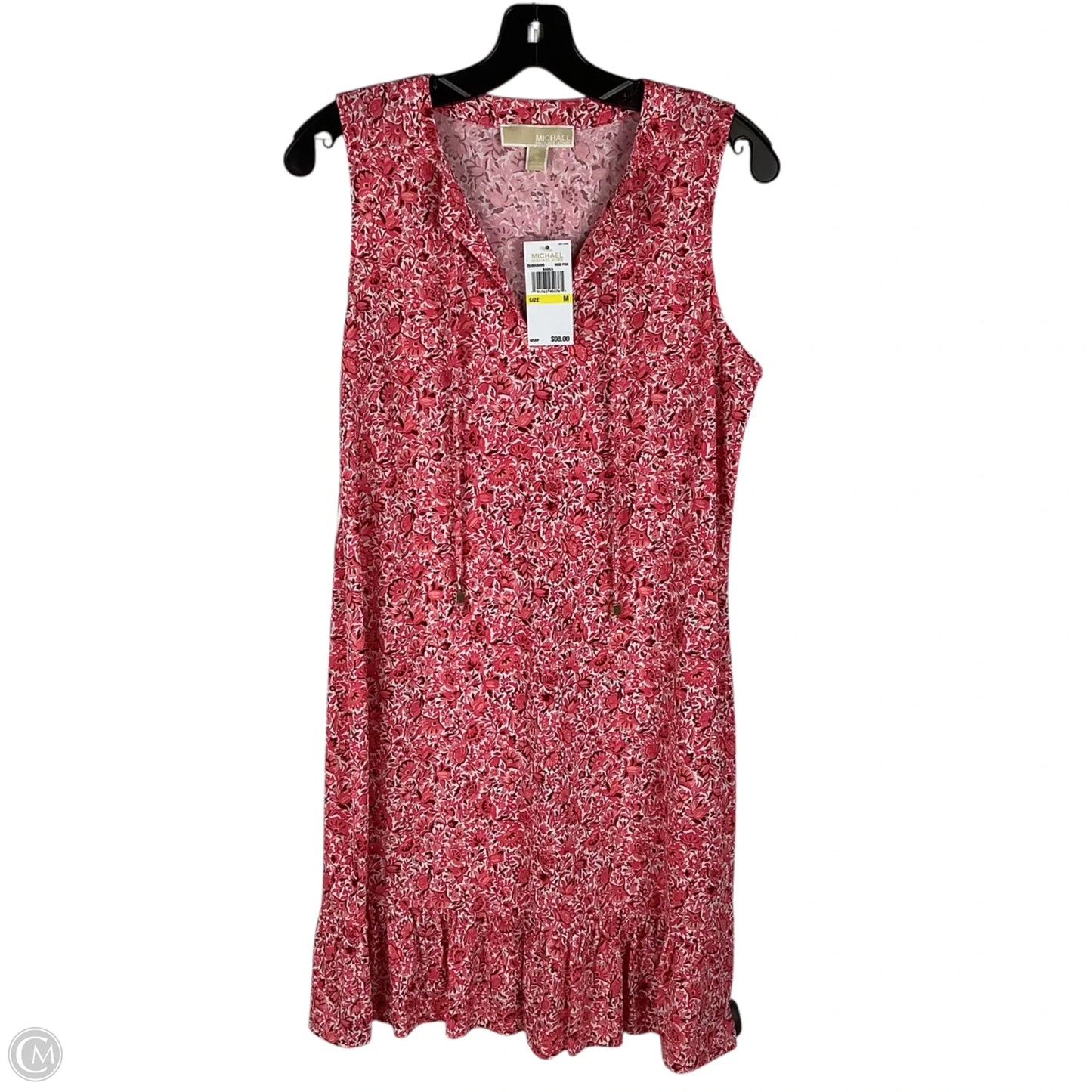Dress Designer By Michael Kors In Red, Size: M
