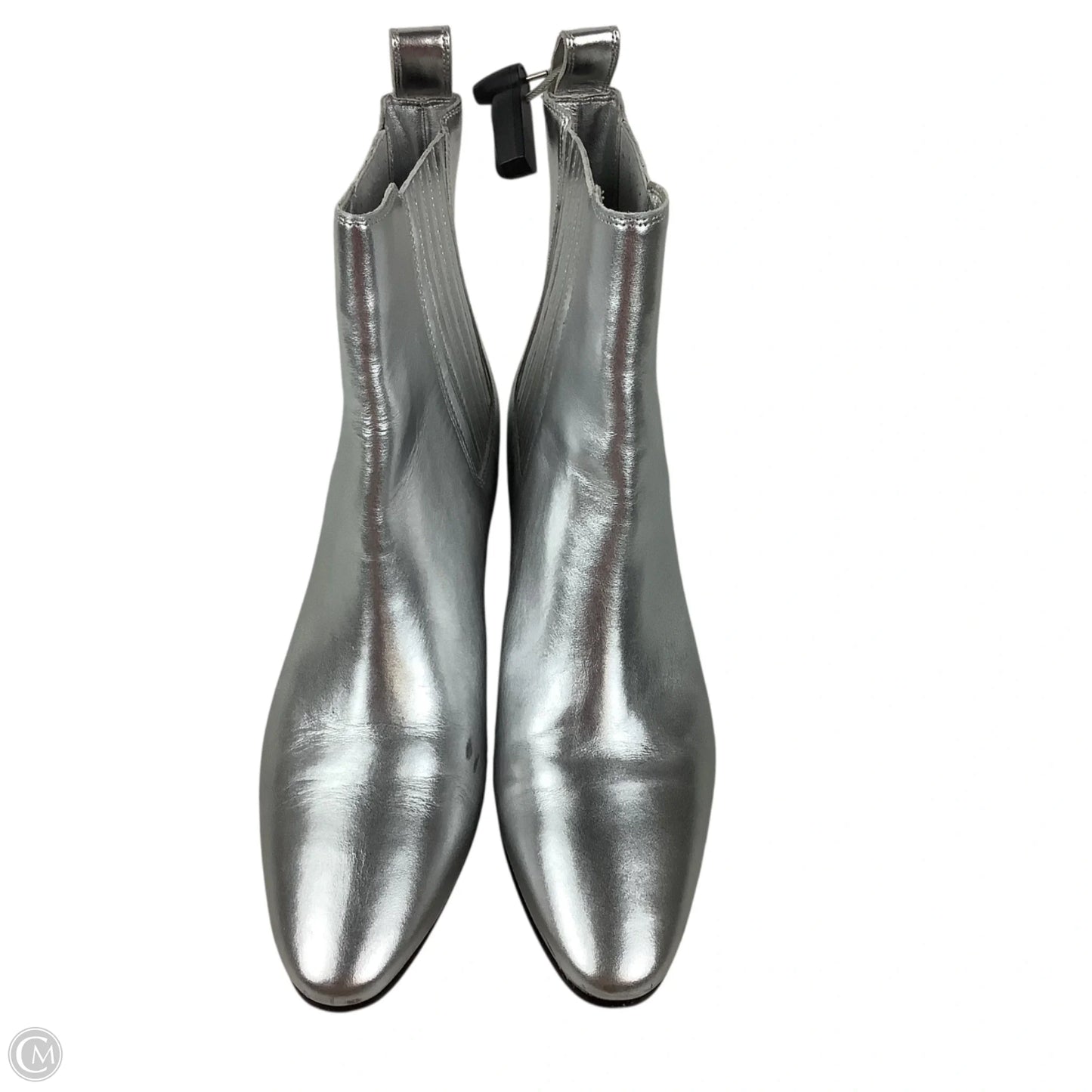 Boots Ankle Flats By J. Crew In Silver, Size: 7.5