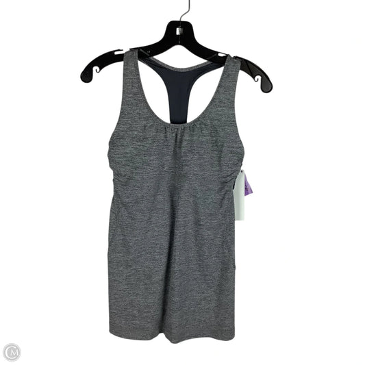 Athletic Tank Top By Lululemon In Grey, Size: 8