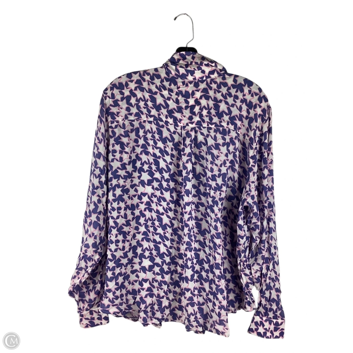 Top Long Sleeve By Rails In Purple, Size: Xxl