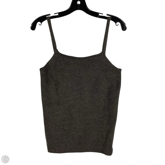 Top Sleeveless By Line & Dot In Brown, Size: S