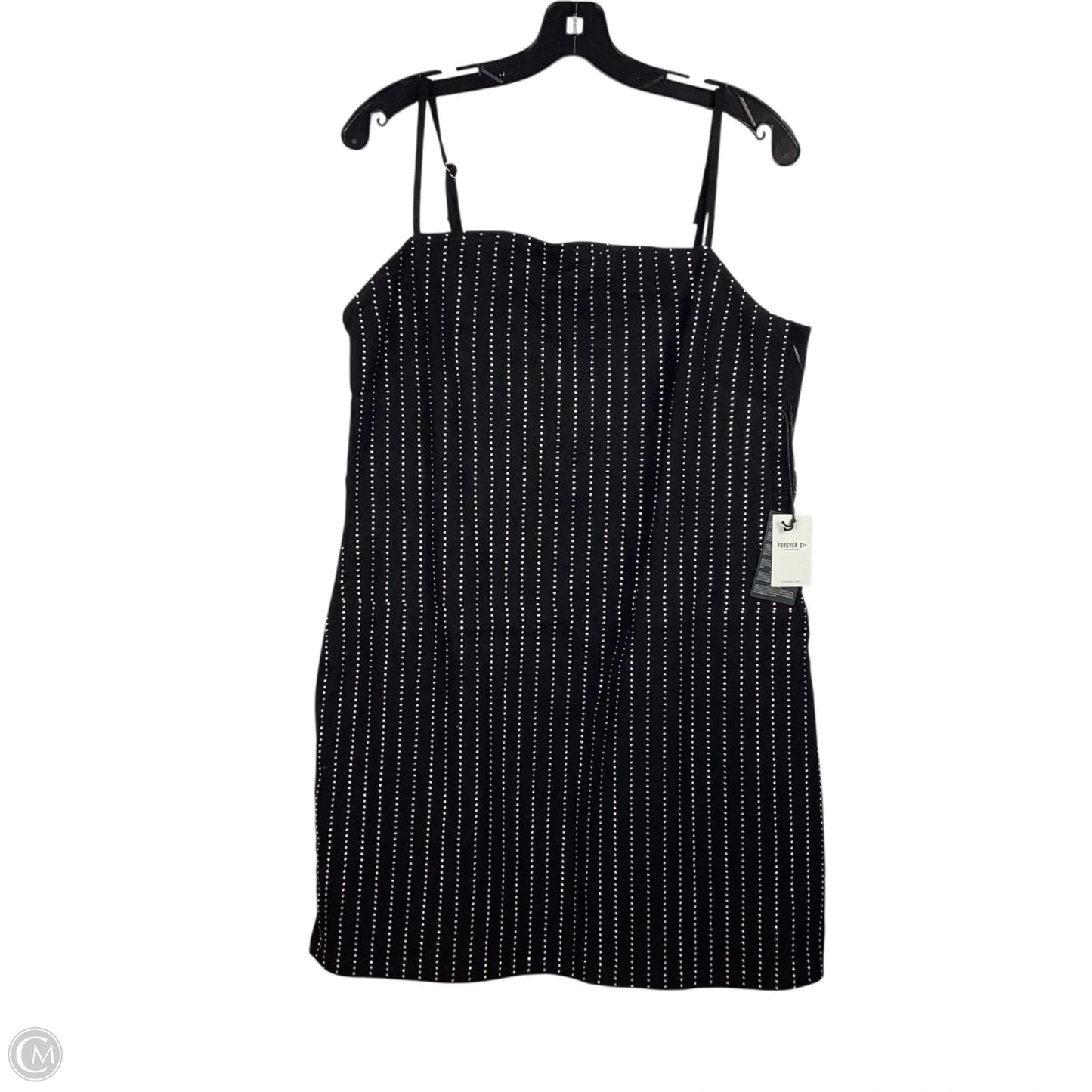 Dress Casual Short By Forever 21 In Black, Size: 1x