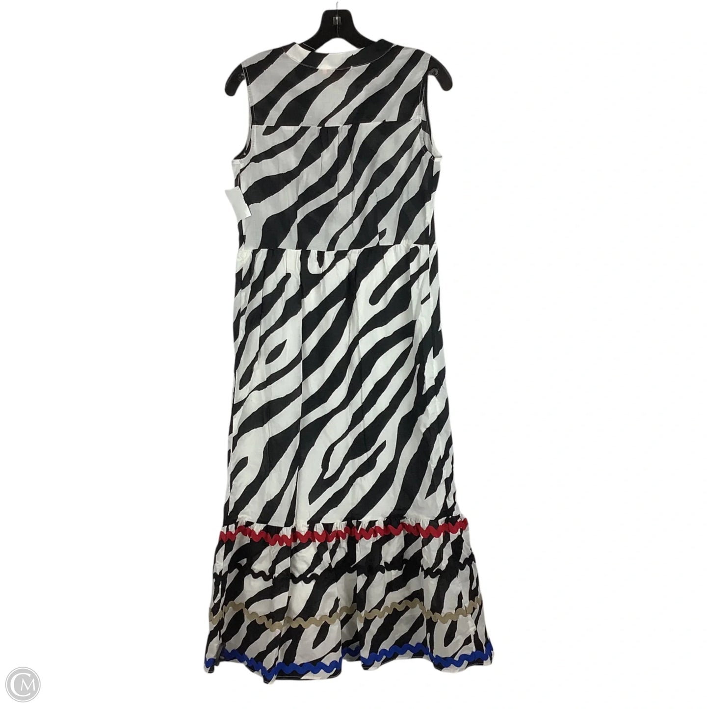 Dress Casual Maxi By Clothes Mentor In Zebra Print, Size: S (36)