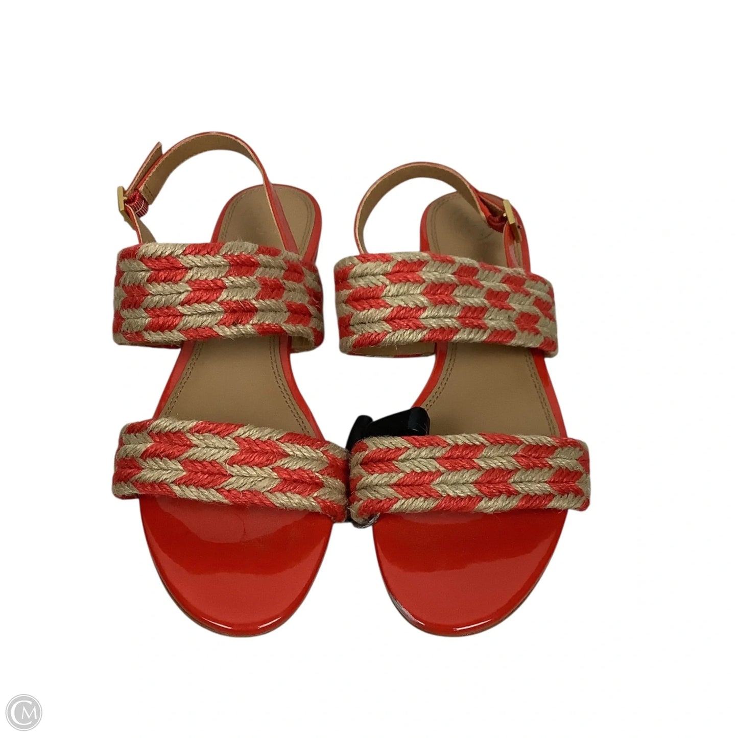 Shoes Designer By Tory Burch In Orange, Size: 9