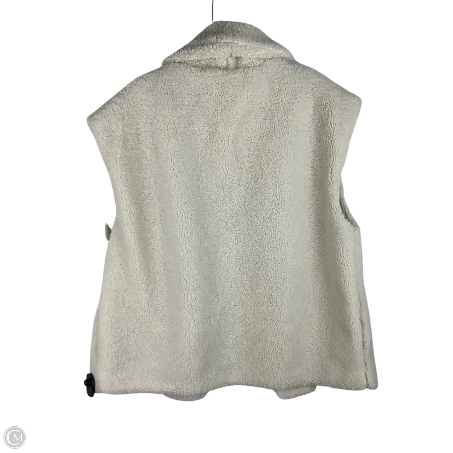 Vest Fleece By Hem & Thread In Cream, Size: L
