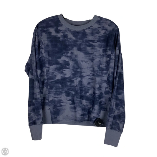 Athletic Sweatshirt Collar By Athleta In Blue, Size: S