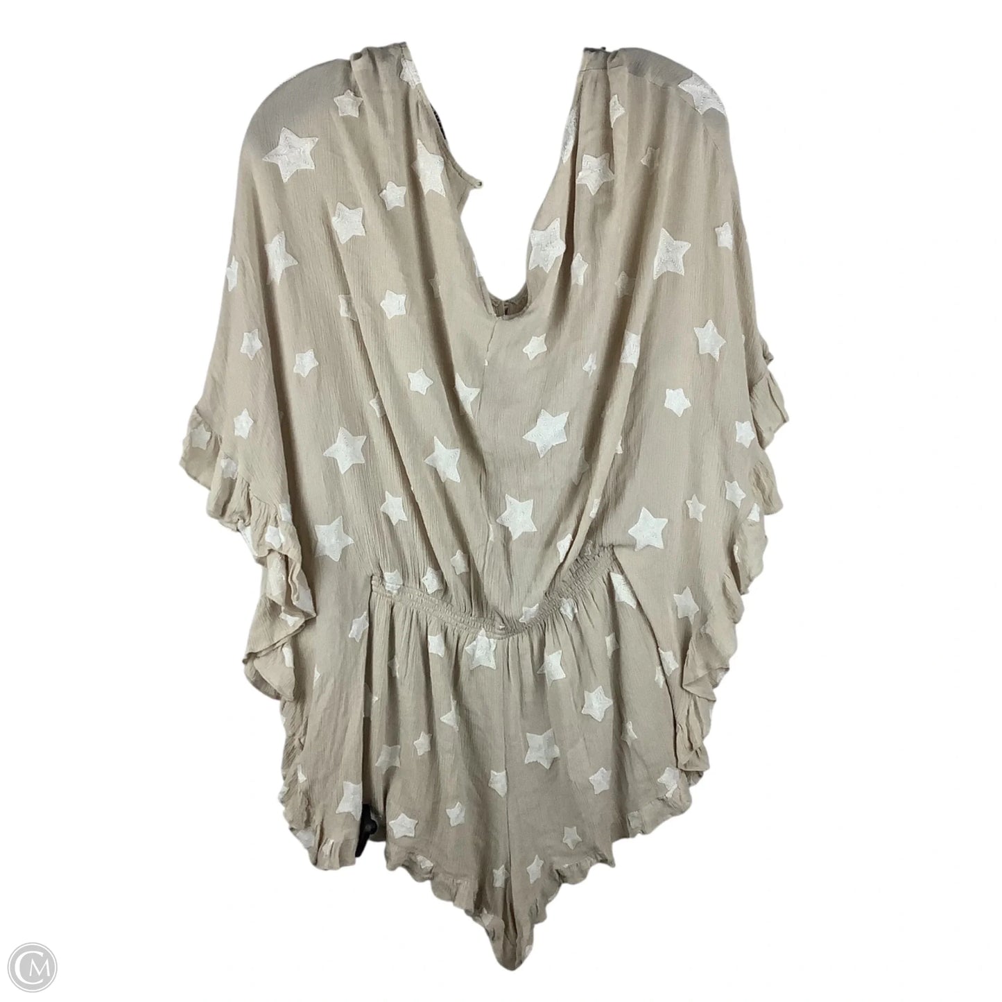 Romper By Lavish In Beige, Size: L